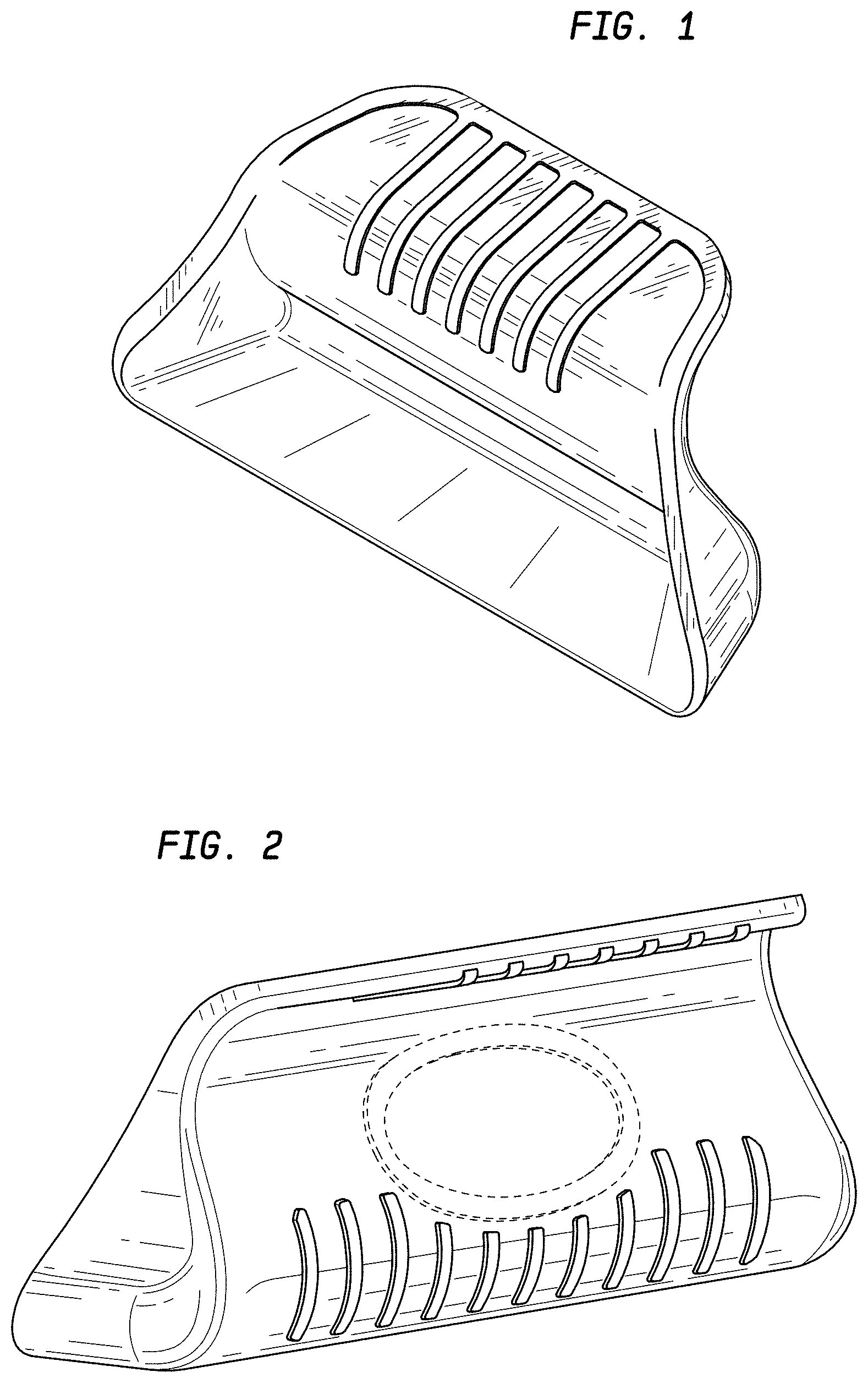 Patent USD1000234 Figure 1 – Scoop utensil for gathering beads