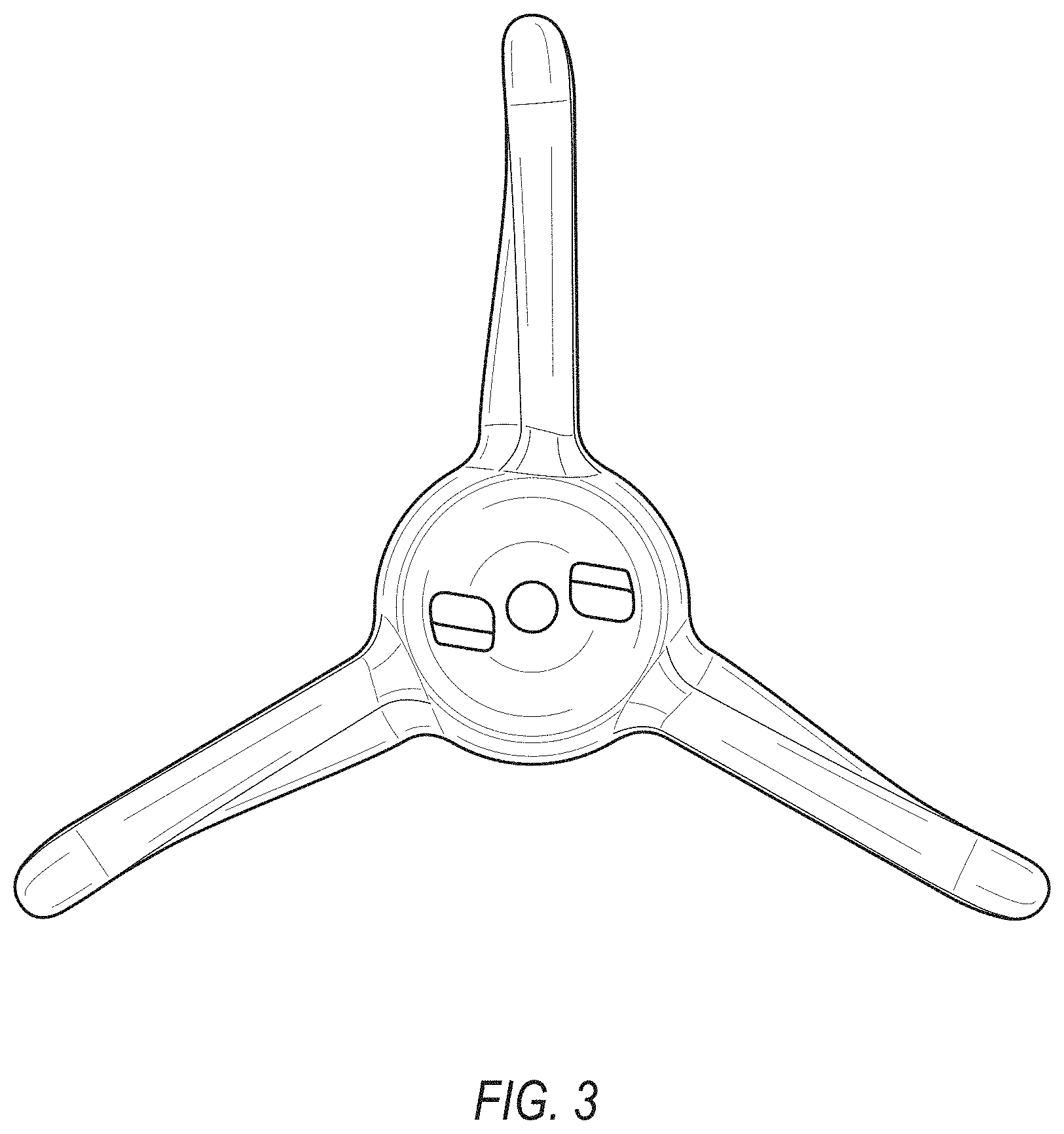 Patent USD1000235 Figure 3 – Propeller wrench