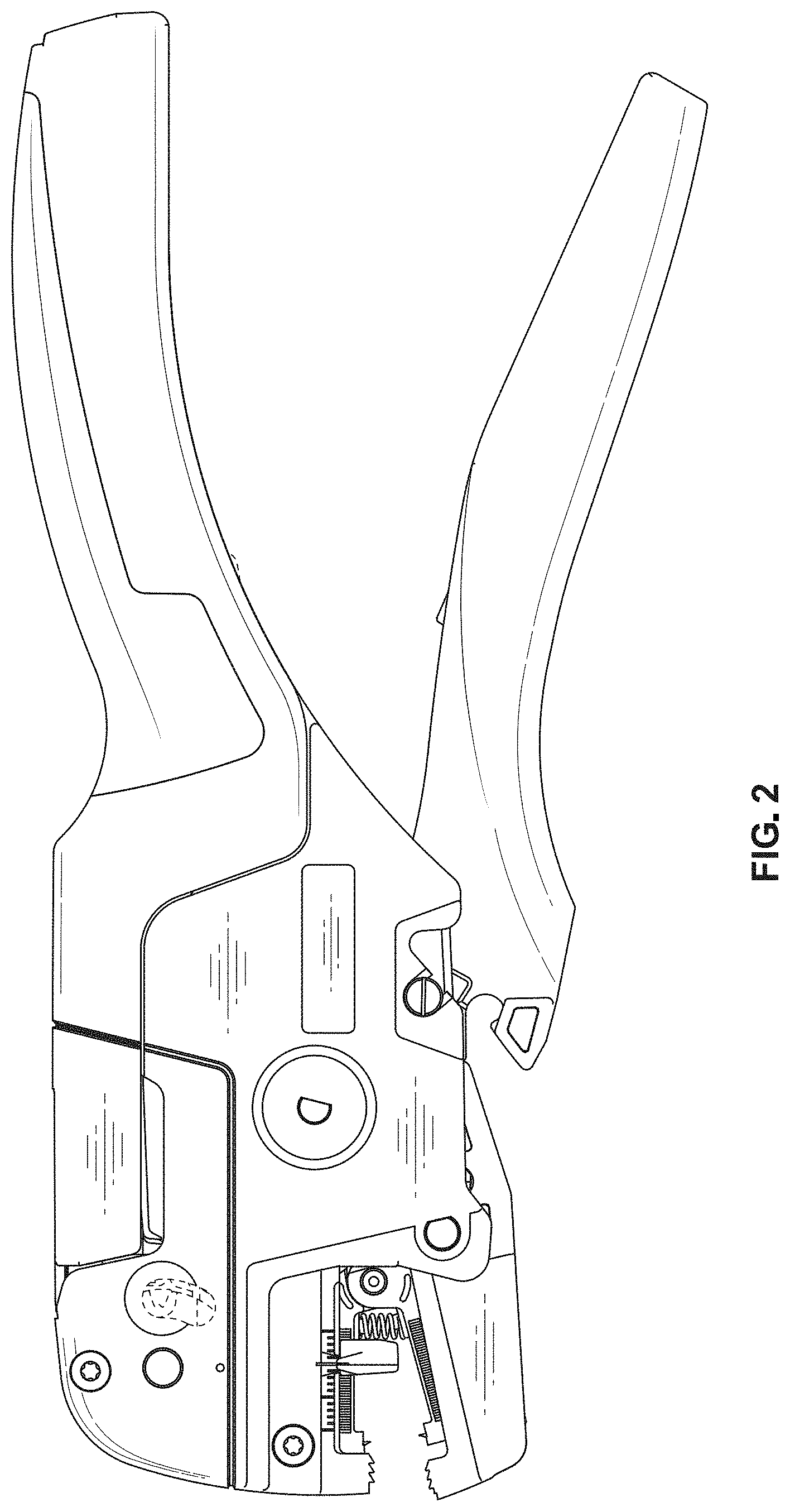 Patent USD1000237 Figure 2 – Pliers