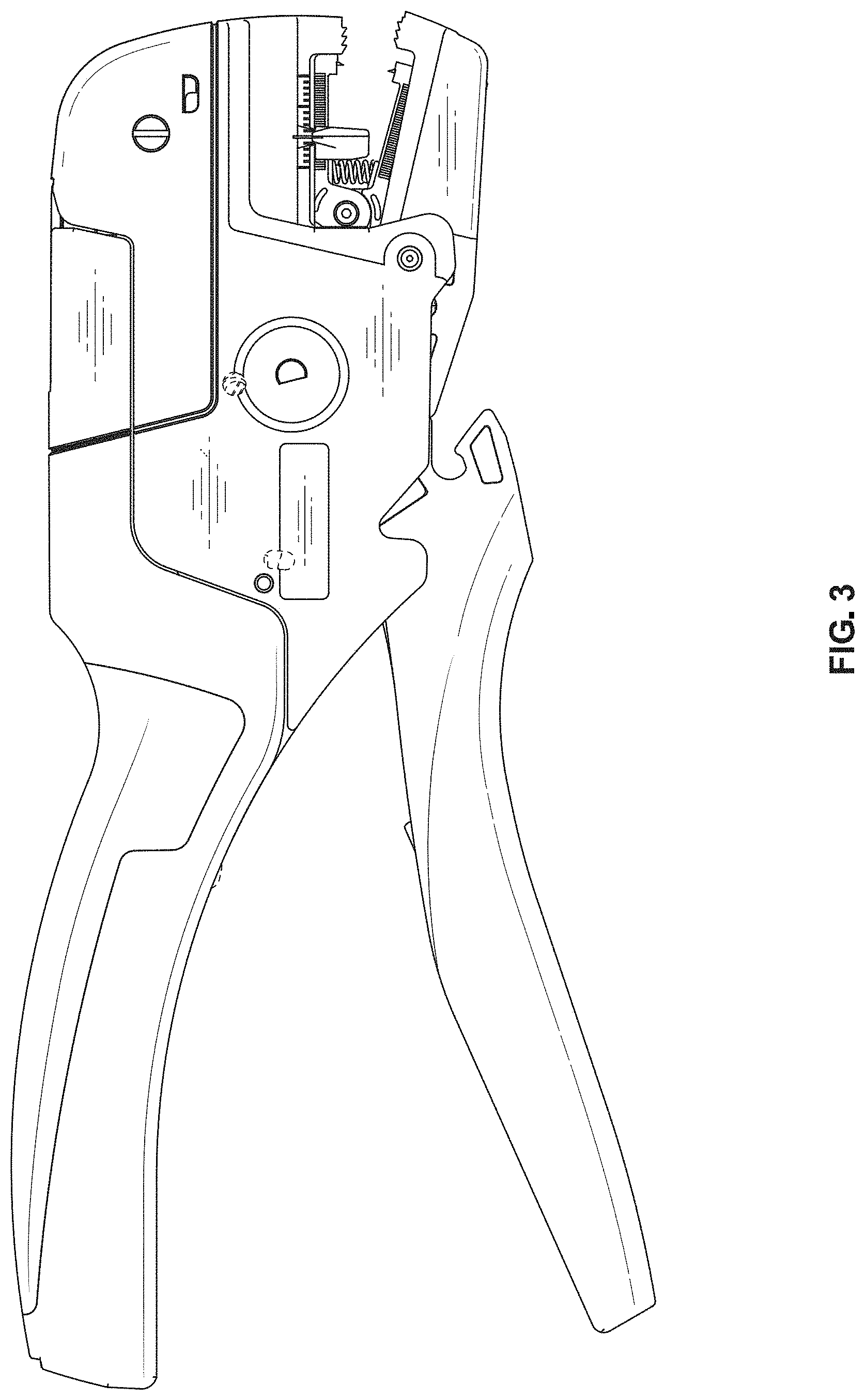 Patent USD1000237 Figure 3 – Pliers