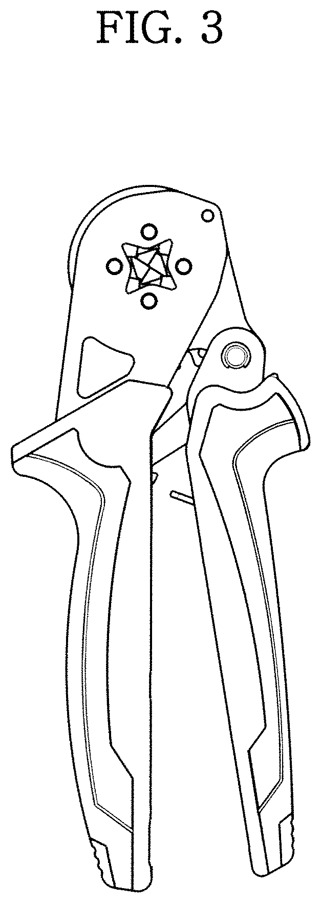 Patent USD1000238 Figure 3 – Crimping tool