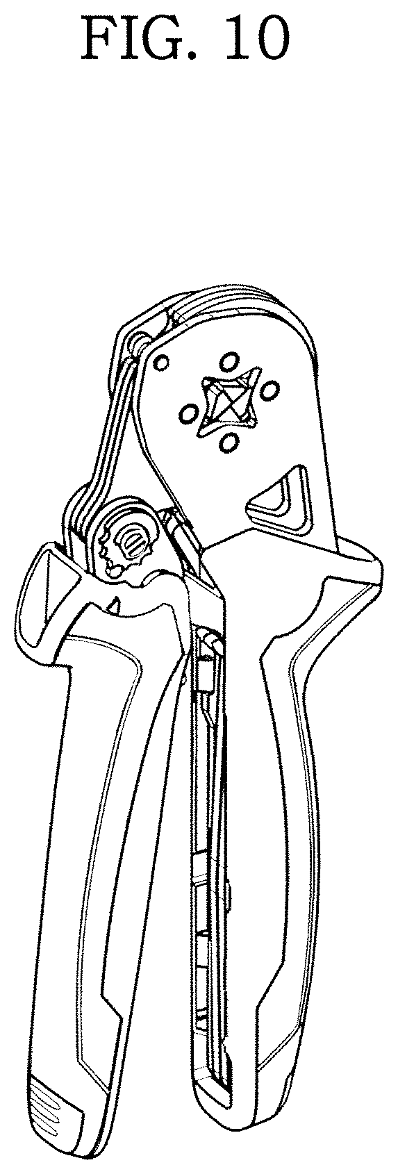 Patent USD1000238 Figure 10 – Crimping tool
