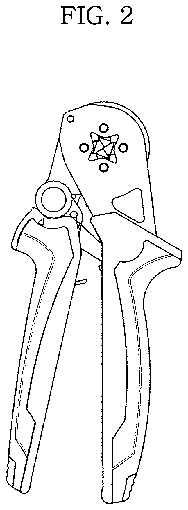Patent USD1000239 Figure 2 – Crimping tool