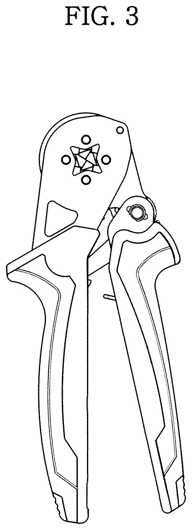 Patent USD1000239 Figure 3 – Crimping tool