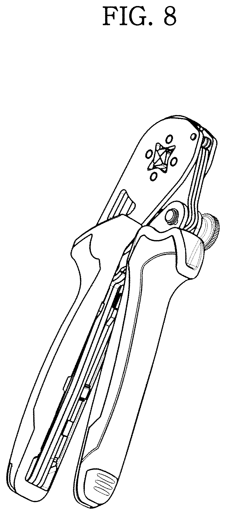 Patent USD1000239 Figure 8 – Crimping tool