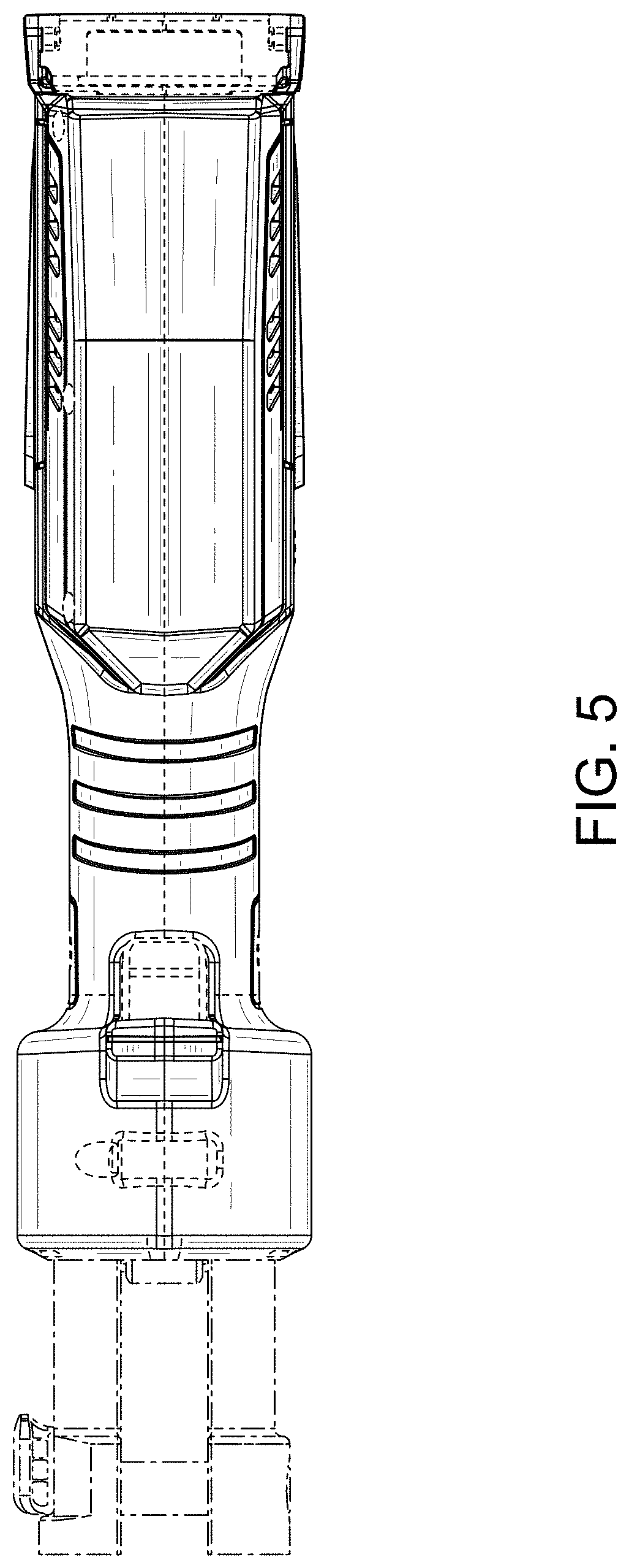 Patent USD1000240 Figure 5 – Pressing tool