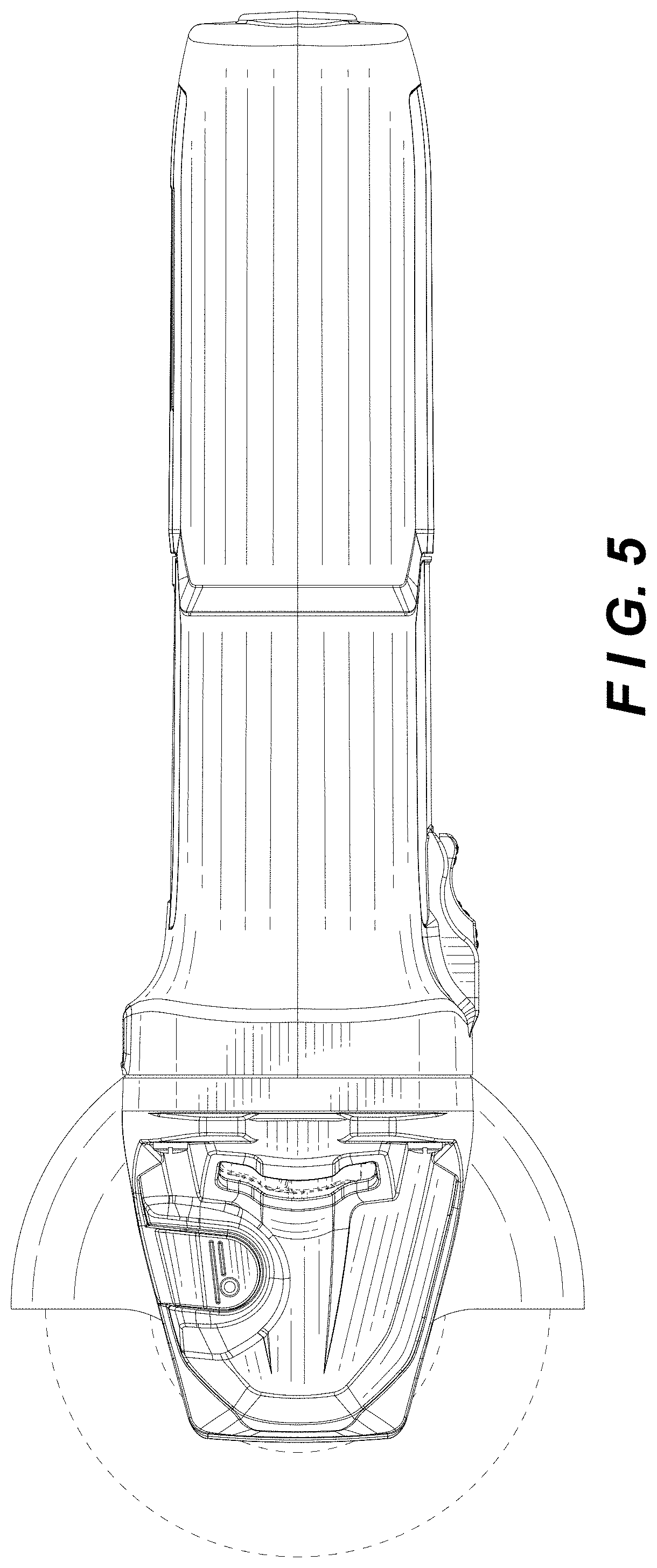 Patent USD1000242 Figure 5 – Portable electric grinder