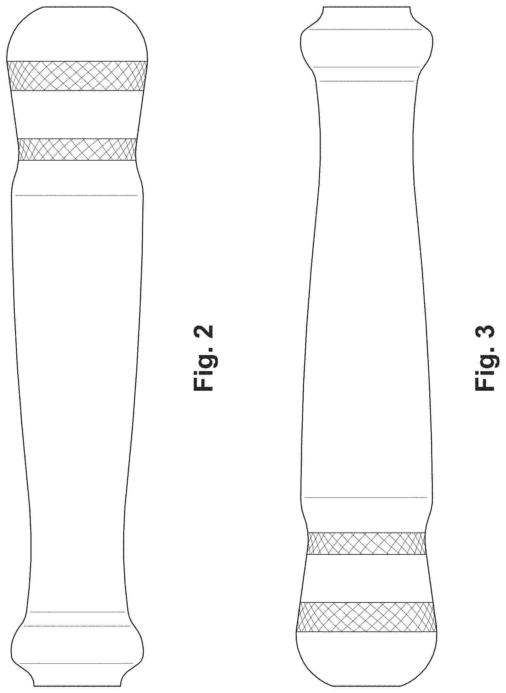 Patent USD1000245 Figure 2 – Handle of a hand tool