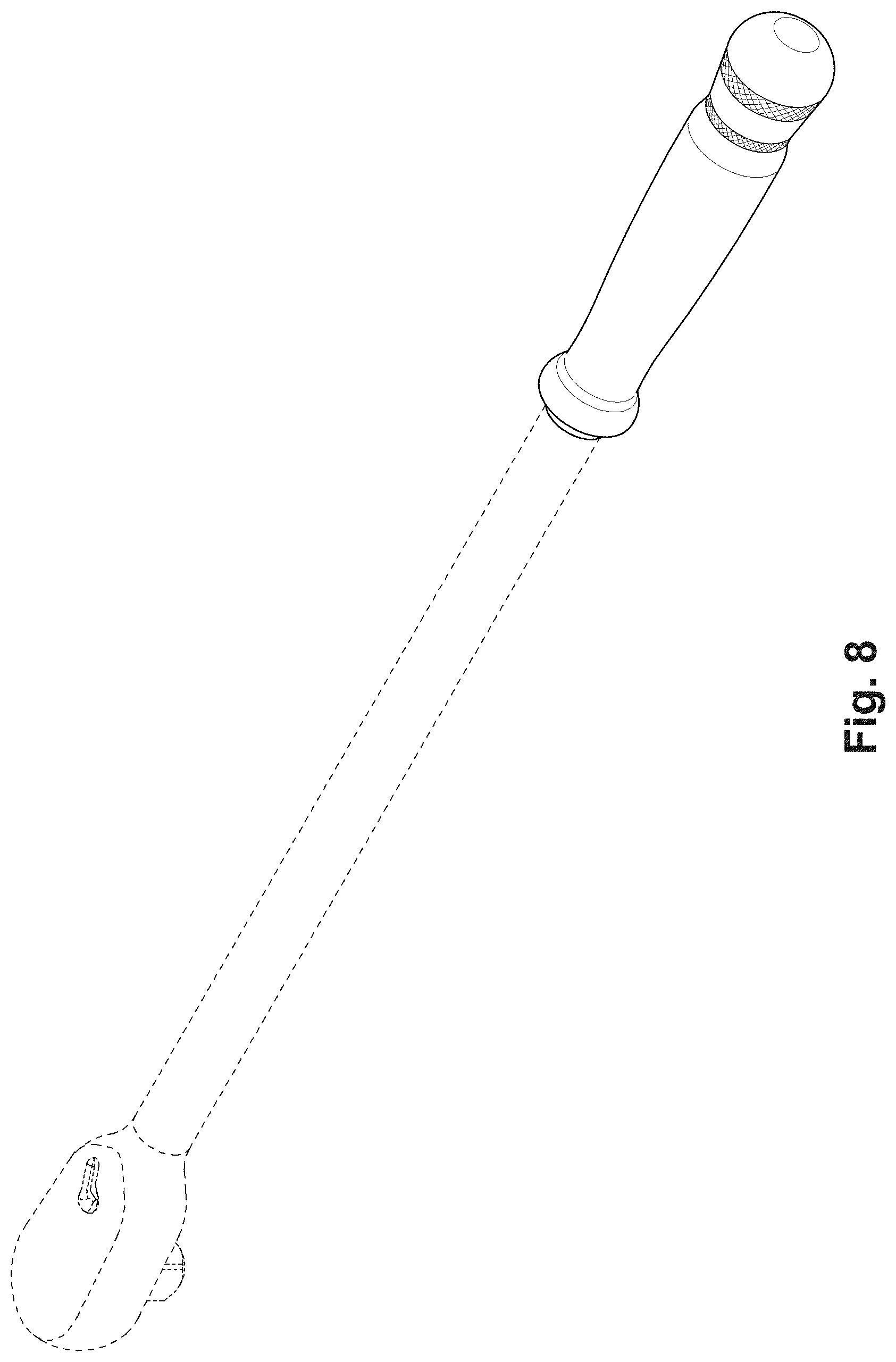 Patent USD1000245 Figure 5 – Handle of a hand tool