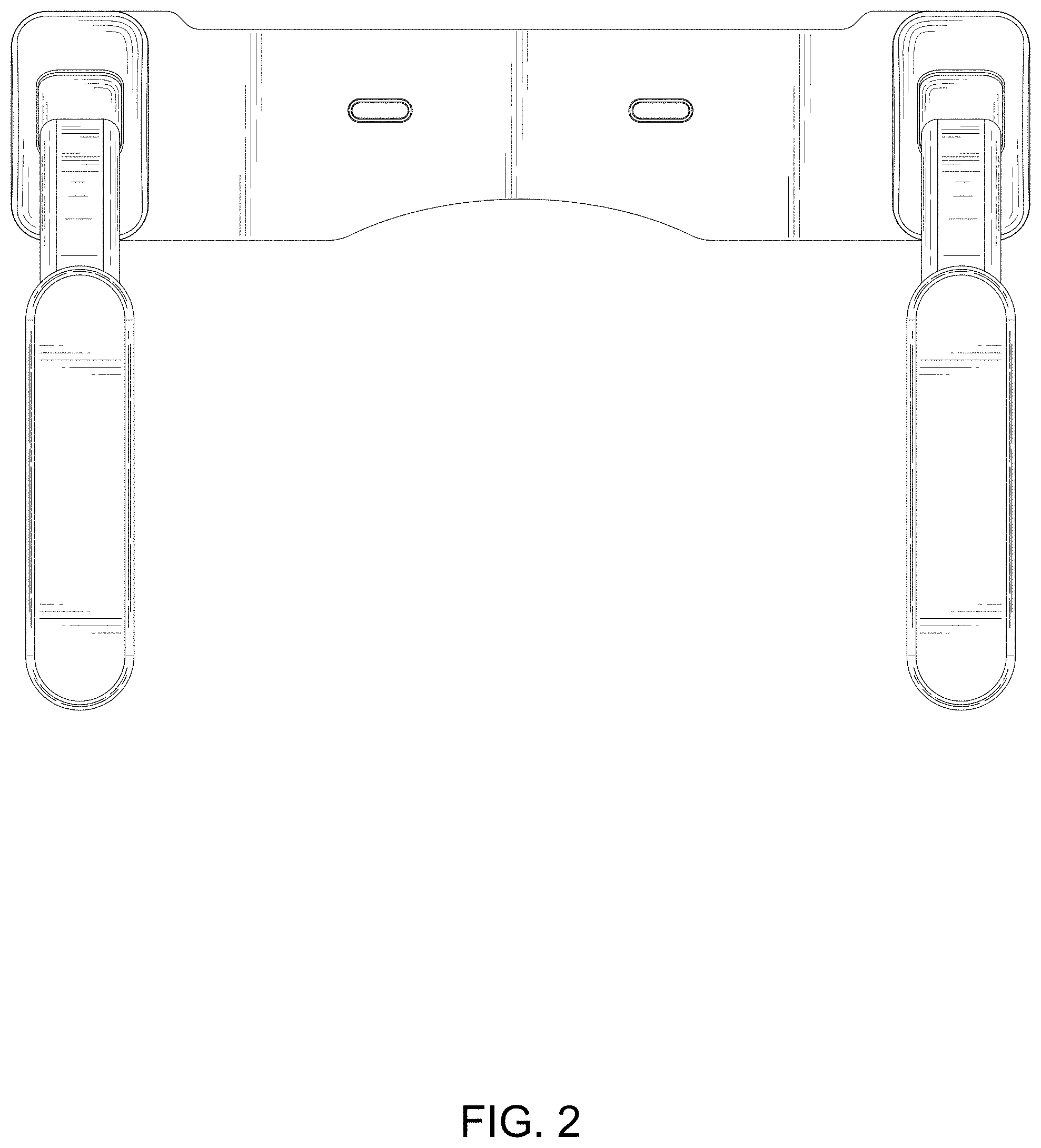 Patent USD1000247 Figure 2 – Toilet grab bar