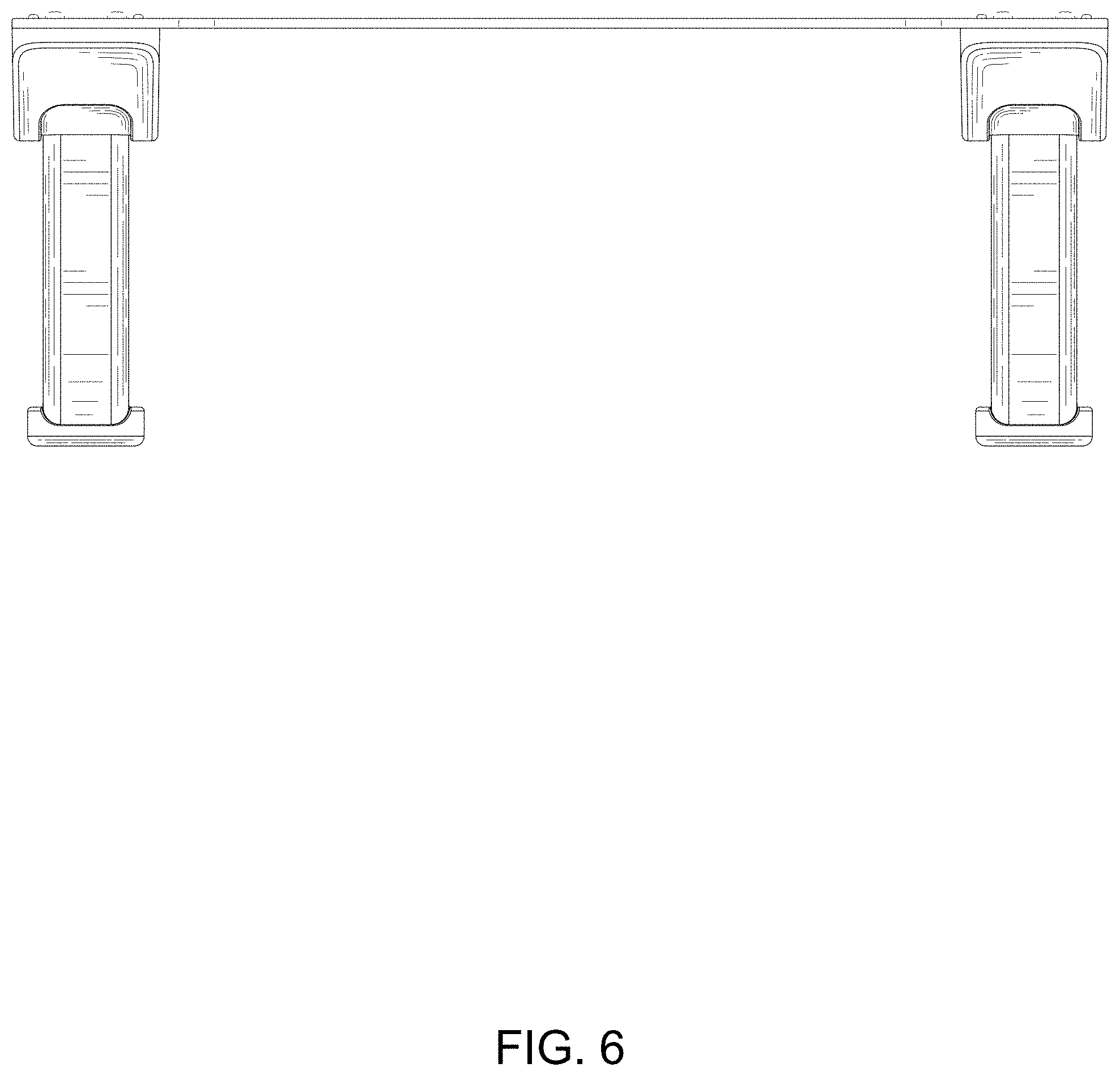 Patent USD1000247 Figure 6 – Toilet grab bar