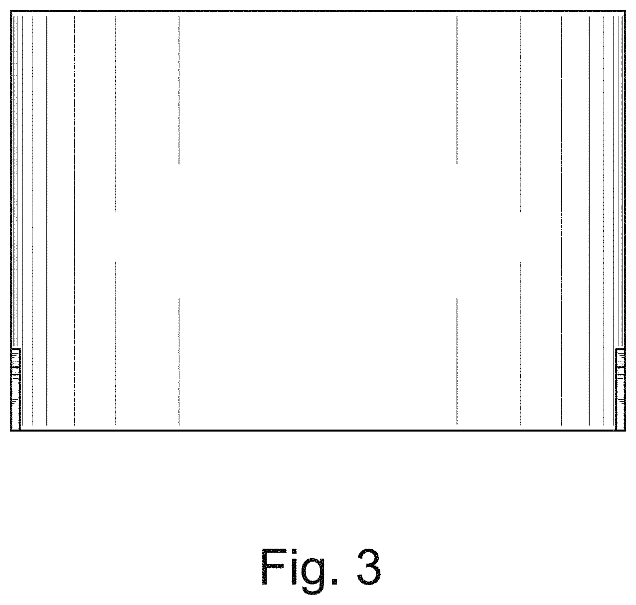 Patent USD1000248 Figure 3 – Flat door handle hasp