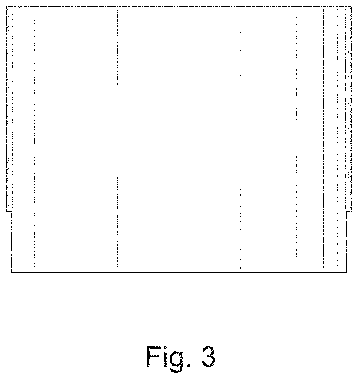 Patent USD1000249 Figure 3 – Cabinet door handle hasp