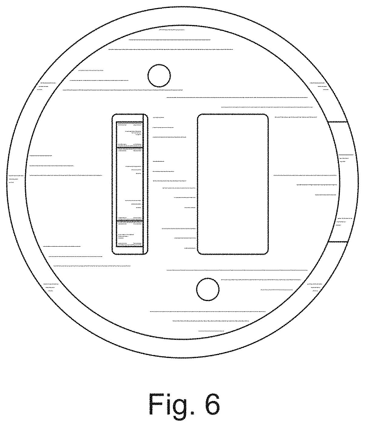 Patent USD1000249 Figure 6 – Cabinet door handle hasp