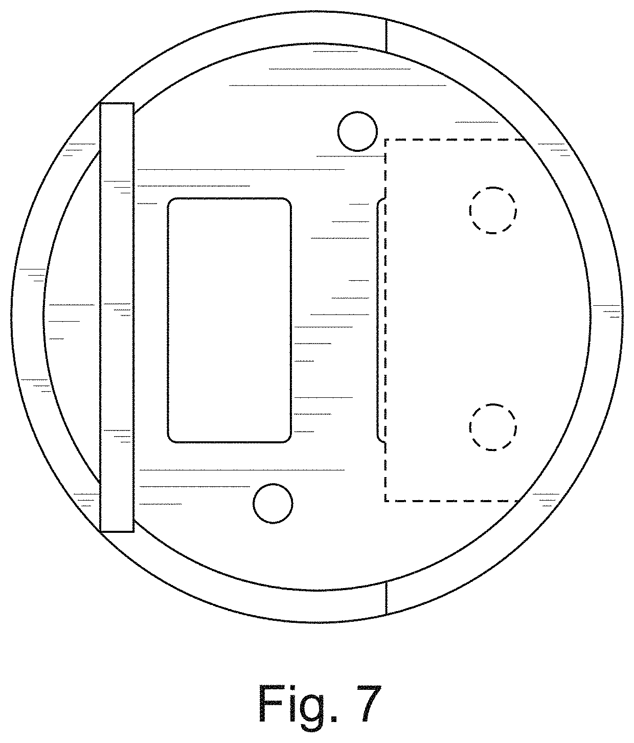 Patent USD1000249 Figure 7 – Cabinet door handle hasp
