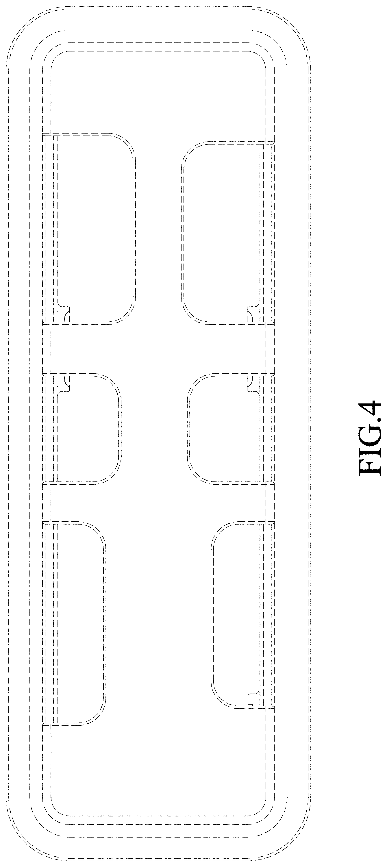 Patent USD1000250 Figure 4 – Zipper lock