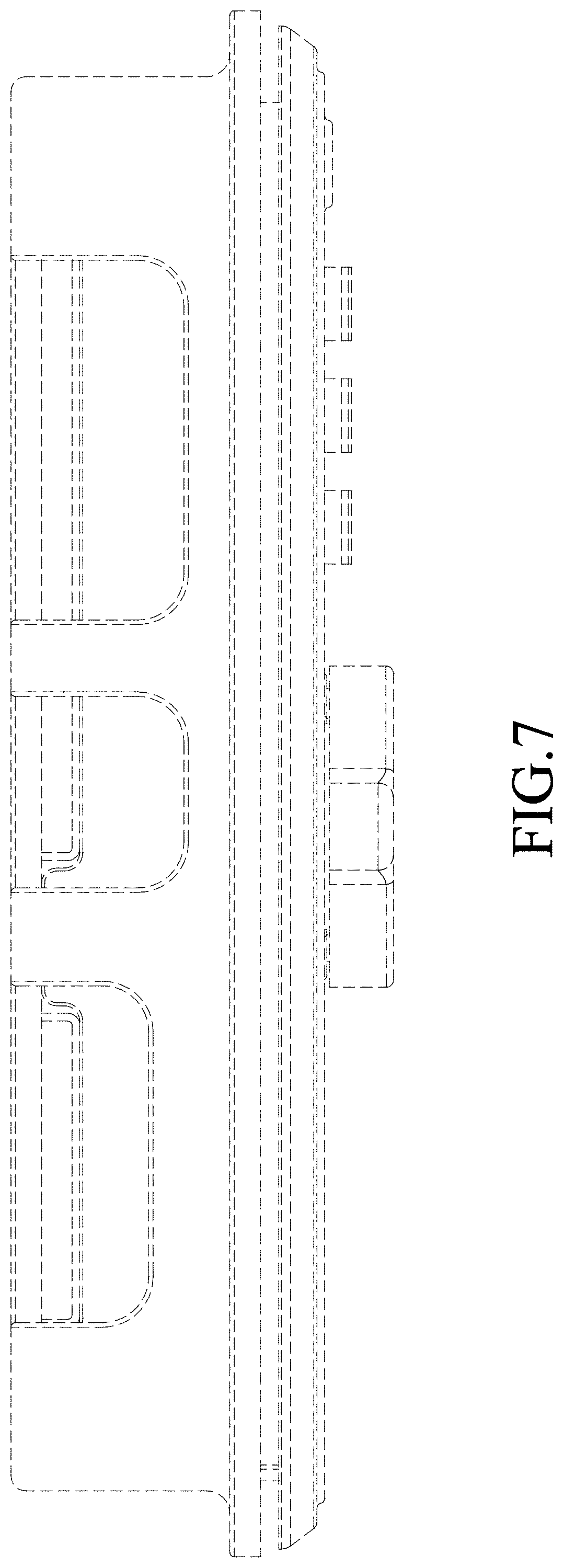 Patent USD1000250 Figure 6 – Zipper lock