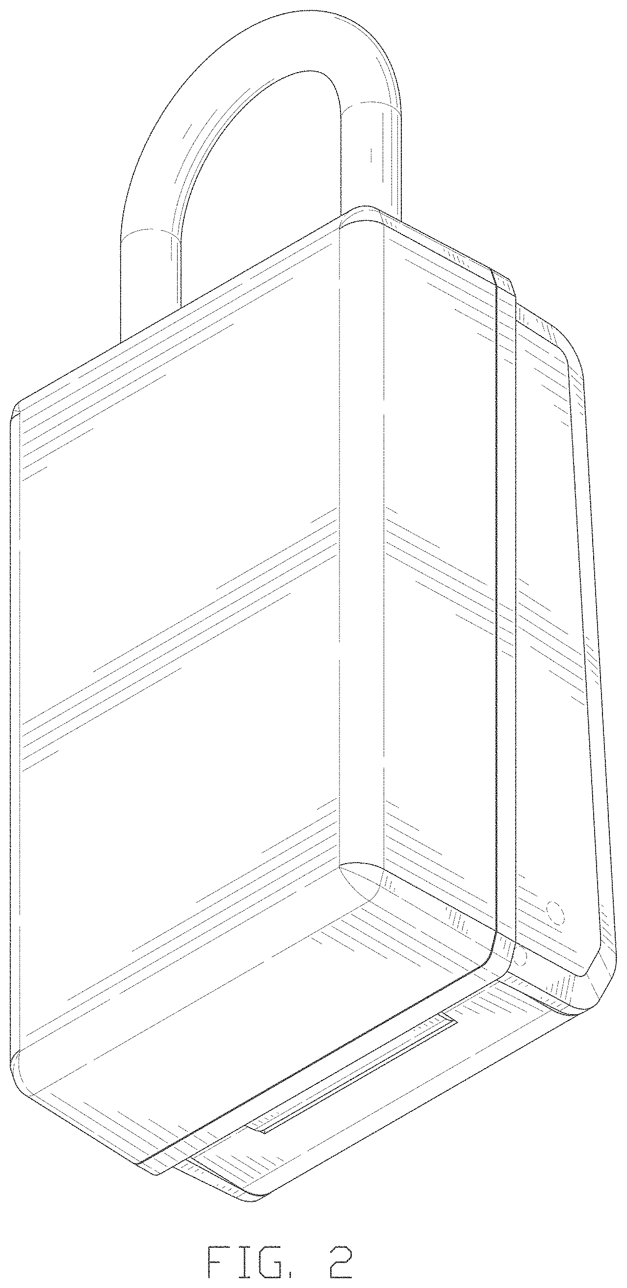 Patent USD1000251 Figure 2 – Lock
