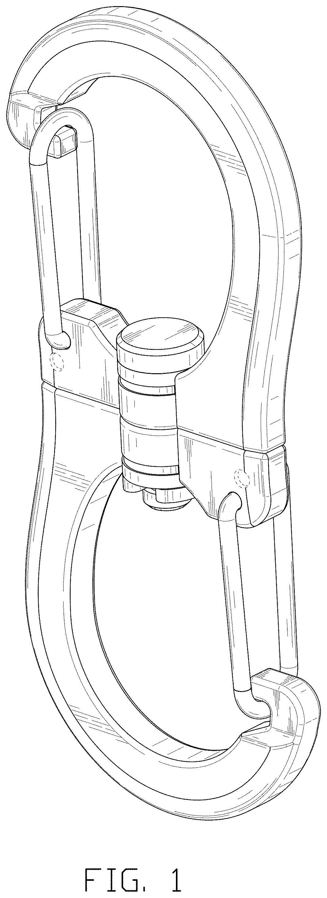 Patent USD1000252 Figure 1 – Buckle