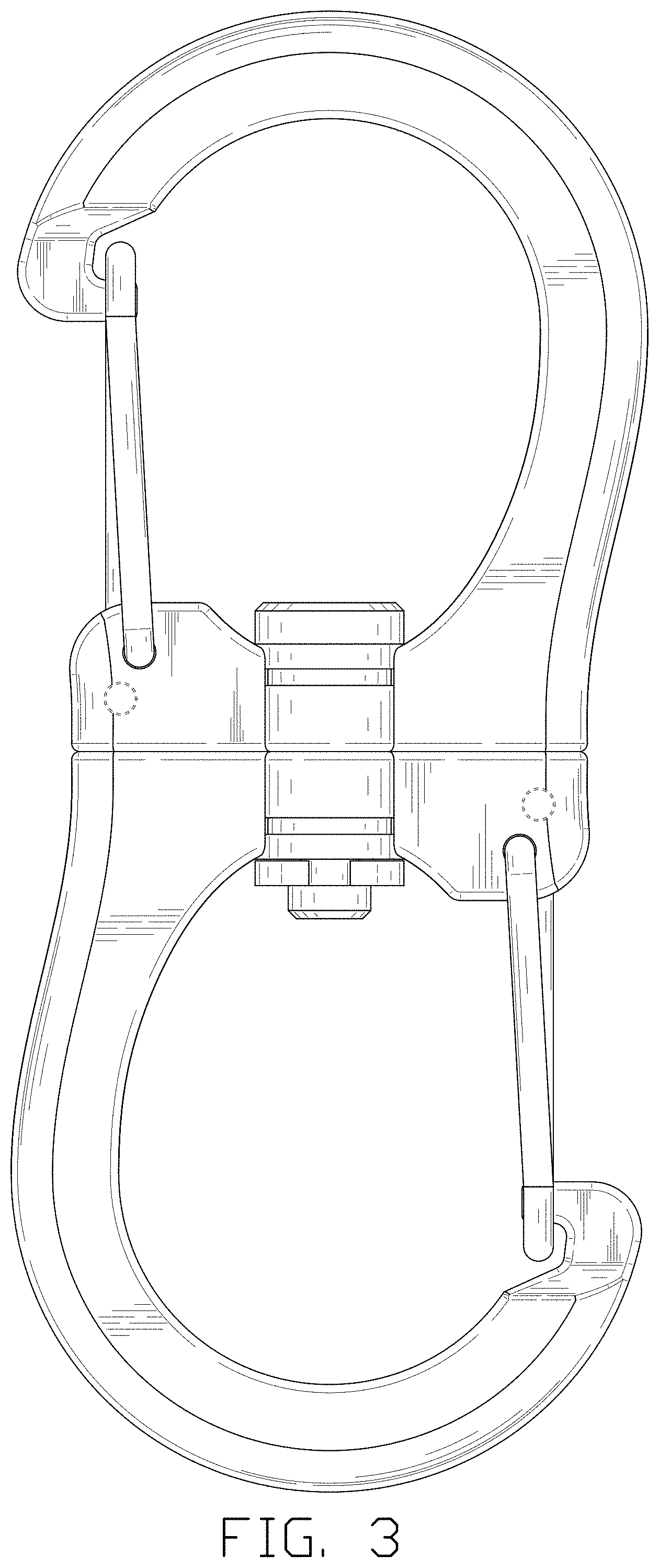 Patent USD1000252 Figure 3 – Buckle