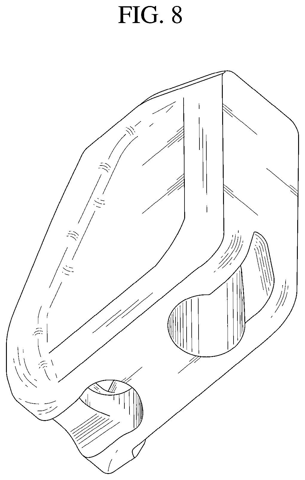 Patent USD1000255 Figure 6 – Cord adjuster for tent