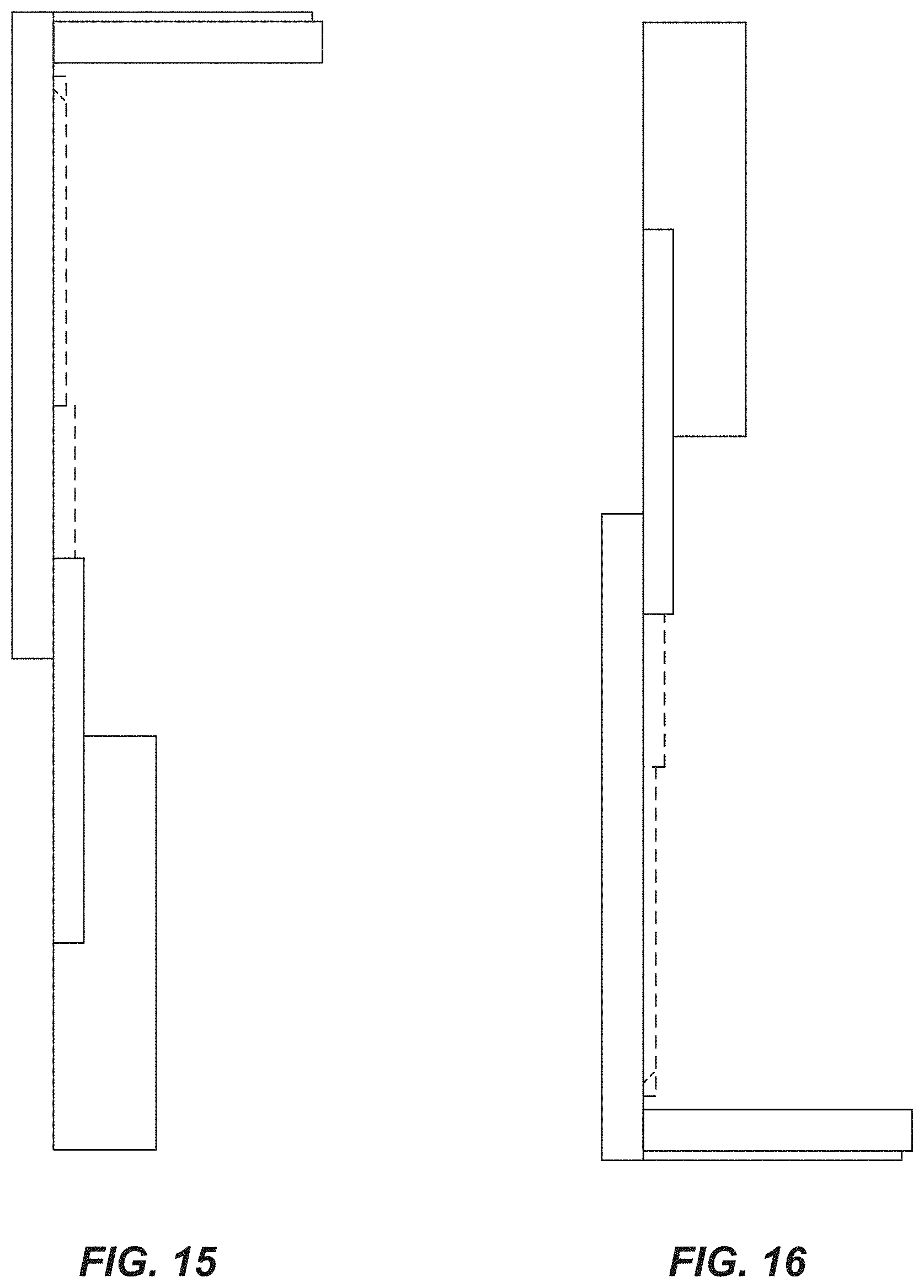 Patent USD1000256 Figure 8 – Bracket applied to a window treatment