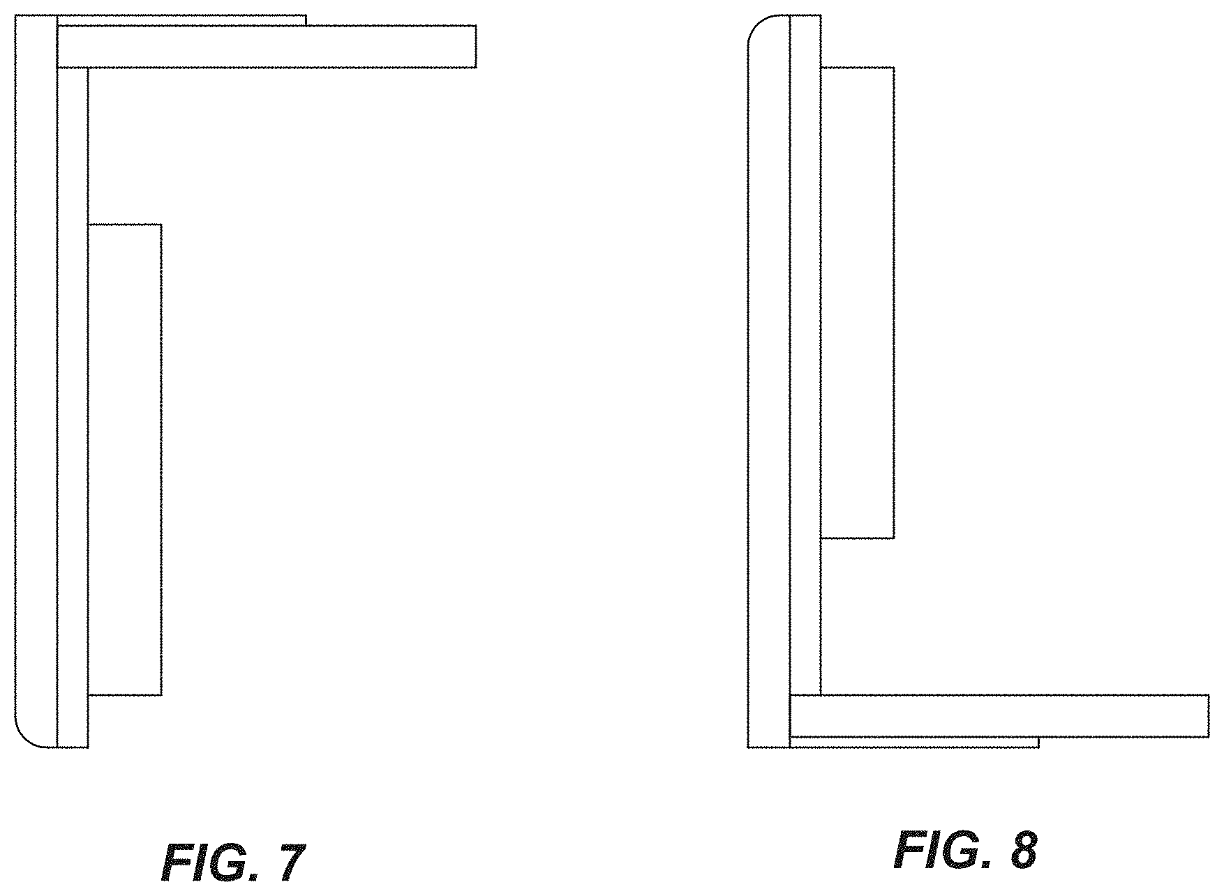 Patent USD1000257 Figure 4 – Bracket applied to a window treatment