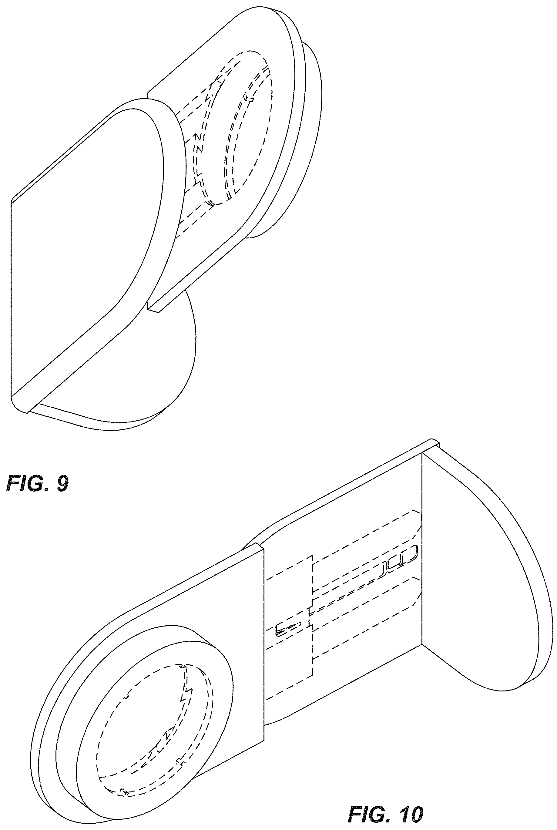 Patent USD1000257 Figure 5 – Bracket applied to a window treatment