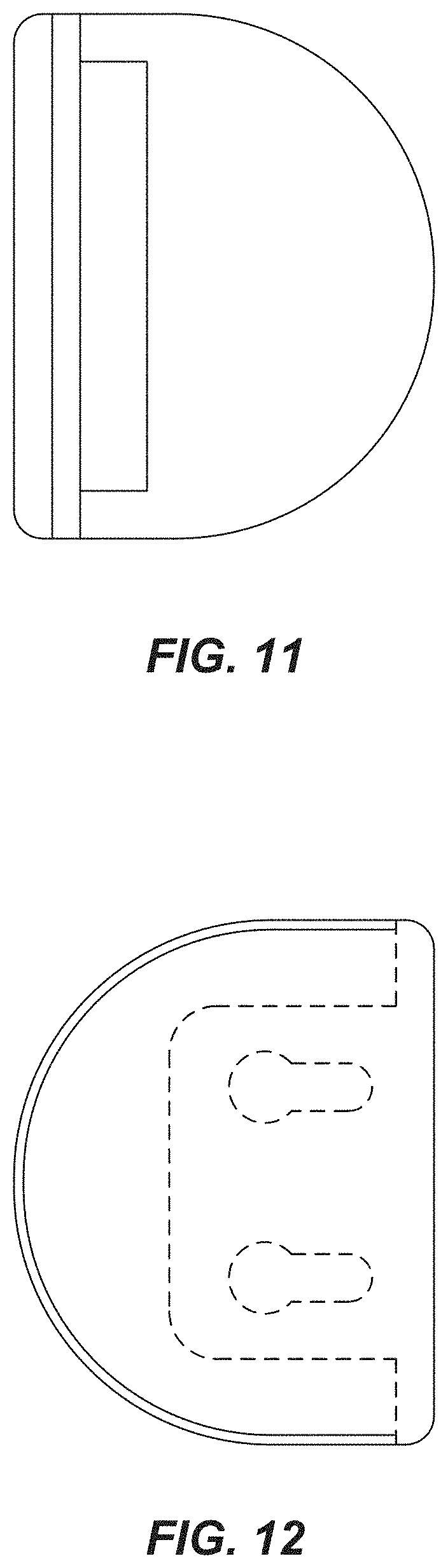 Patent USD1000257 Figure 6 – Bracket applied to a window treatment
