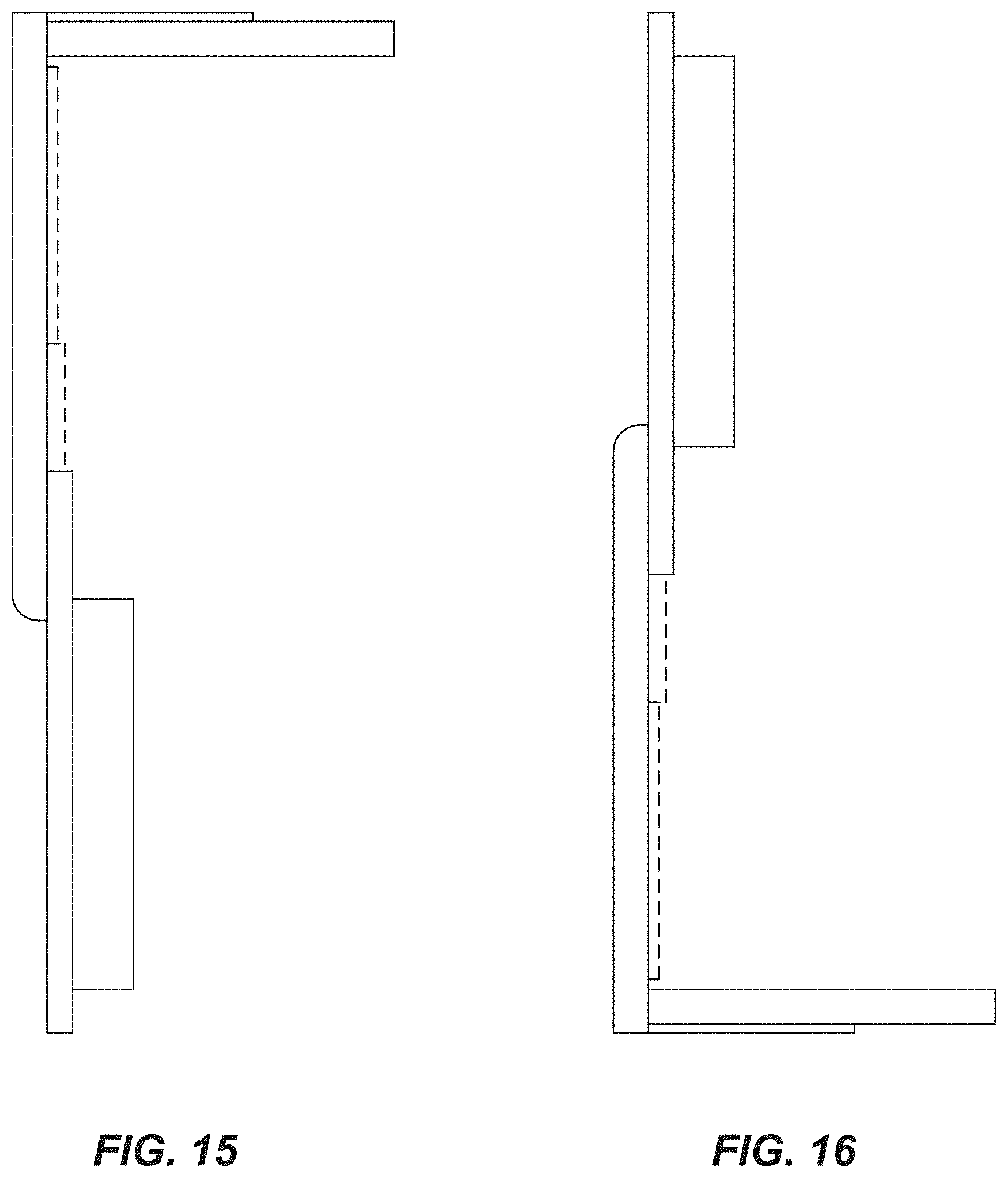 Patent USD1000257 Figure 8 – Bracket applied to a window treatment