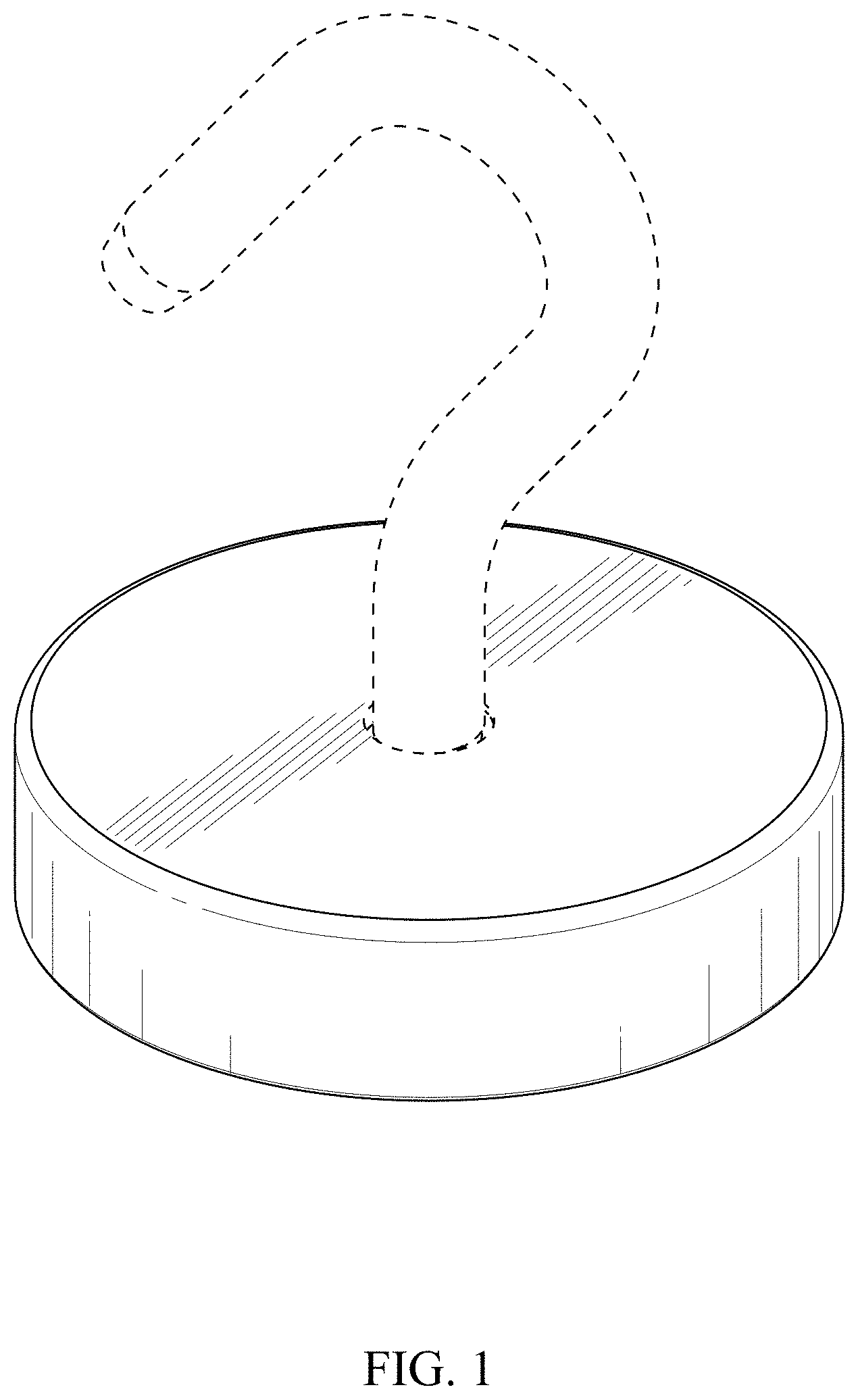Patent USD1000259 Figure 1 – Magnet hook