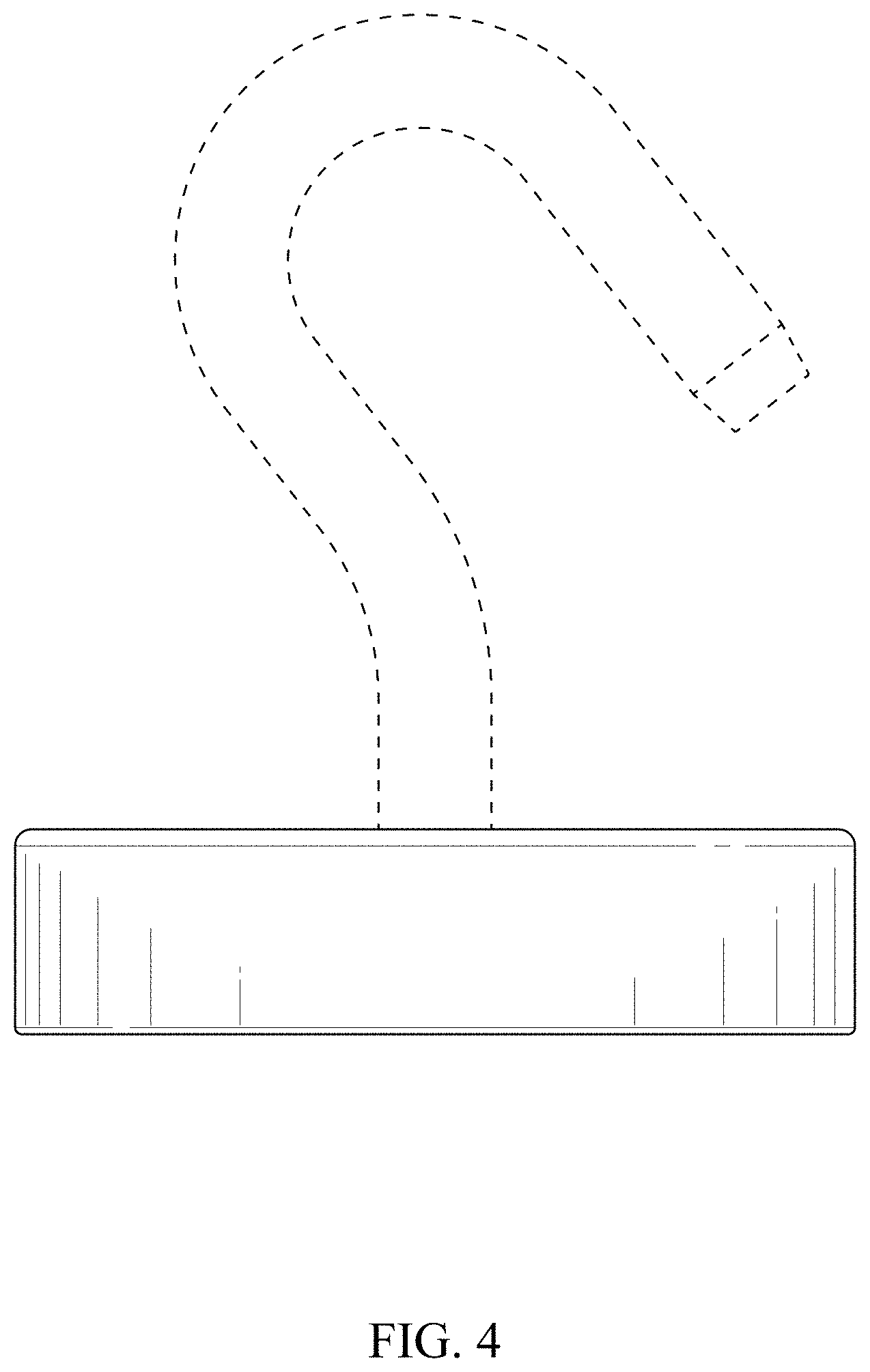 Patent USD1000259 Figure 4 – Magnet hook