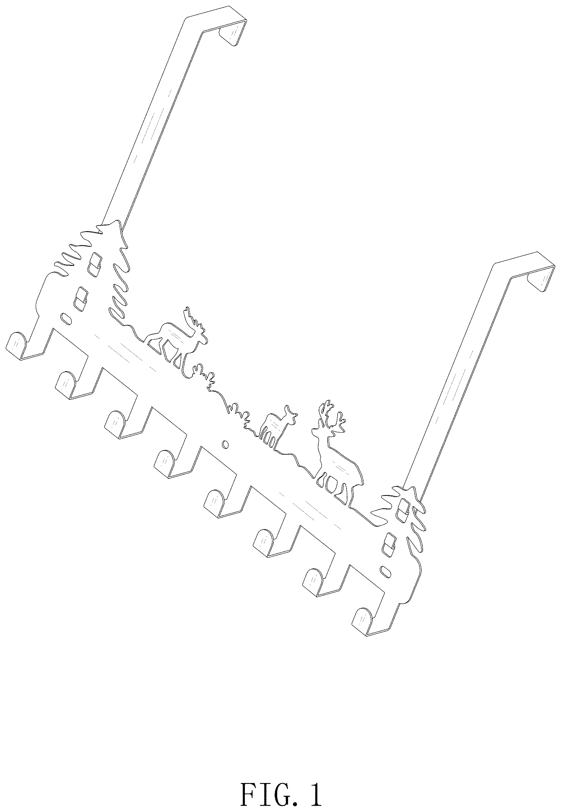 Patent USD1000260 Figure 1 – Hook