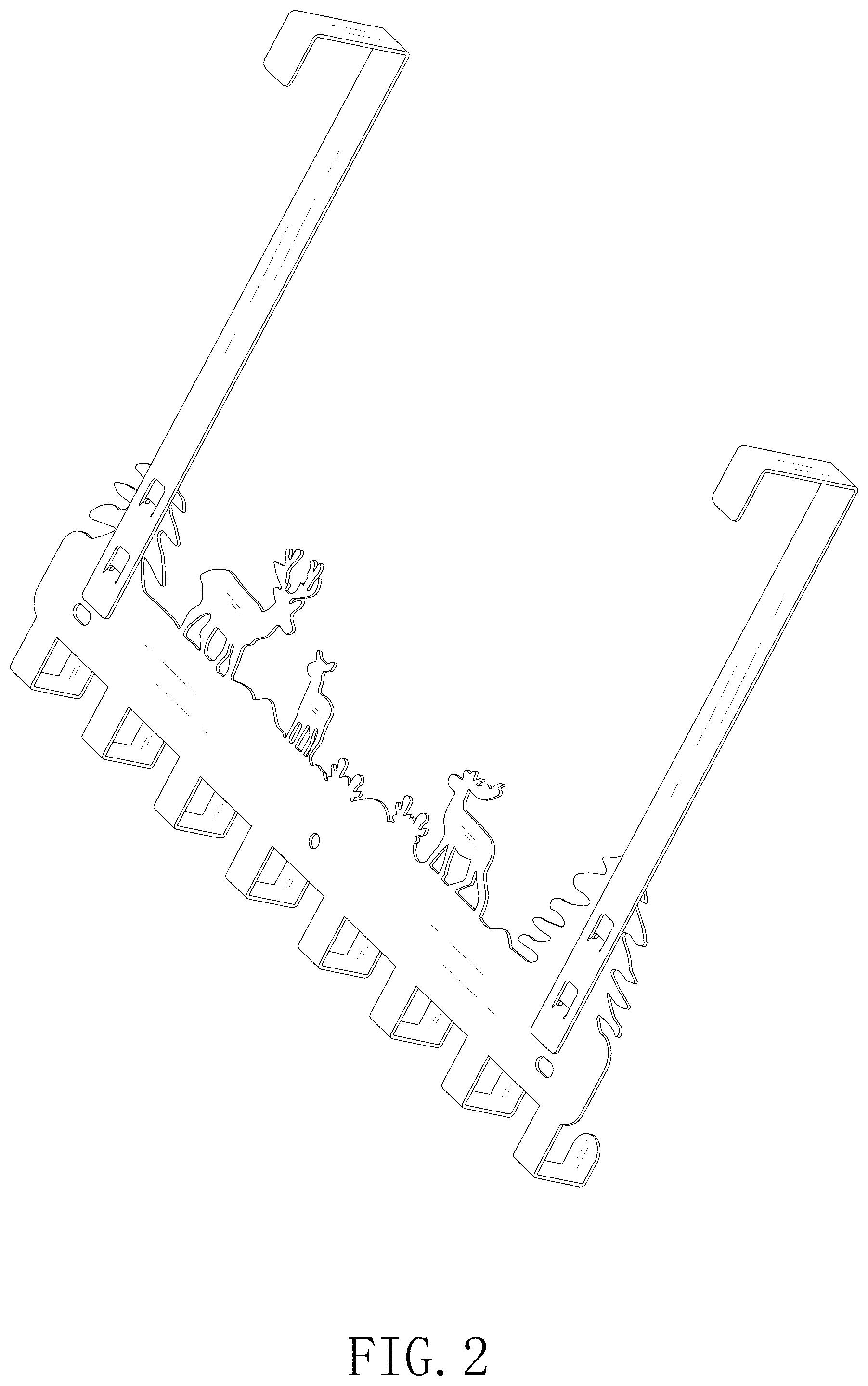 Patent USD1000260 Figure 2 – Hook