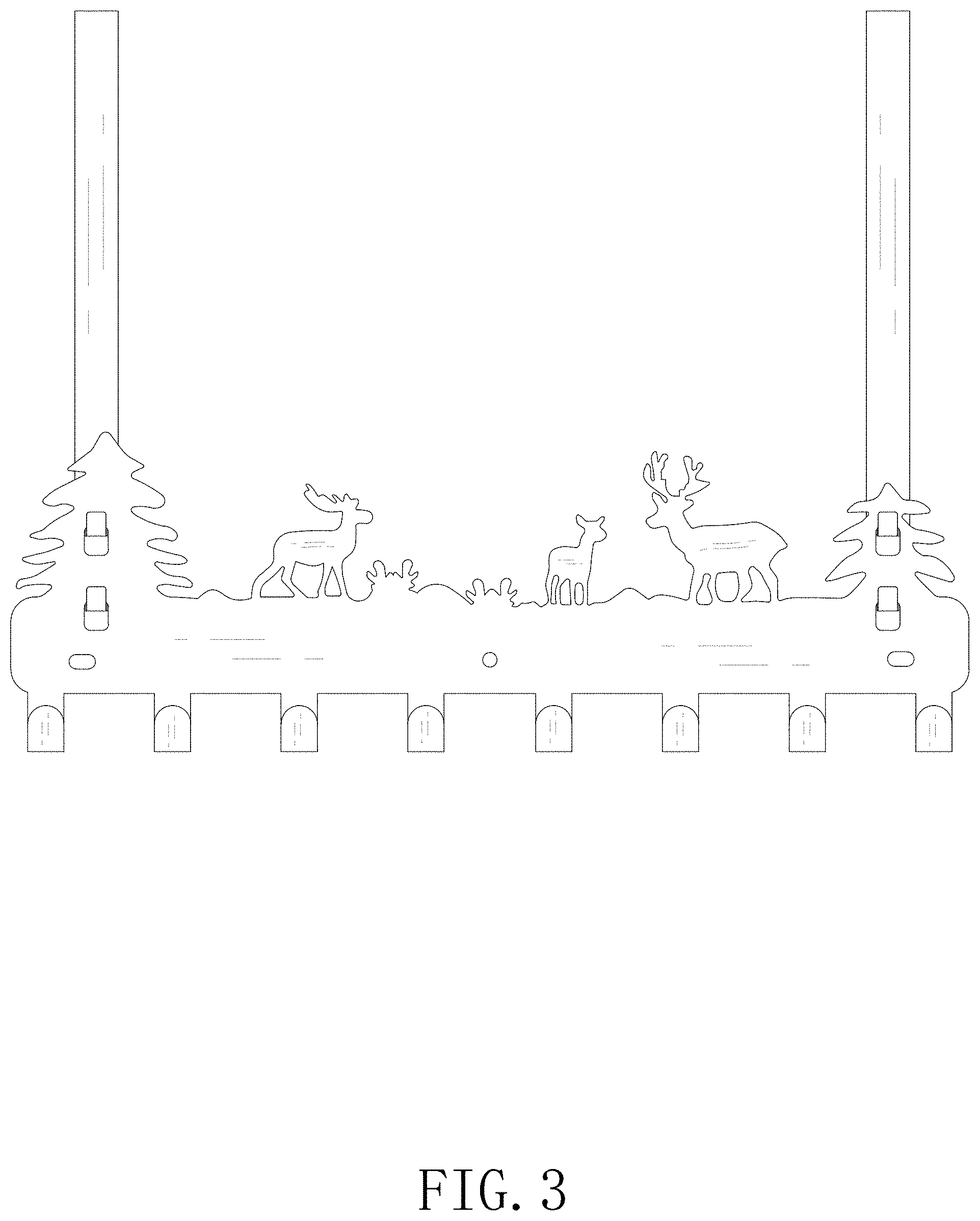 Patent USD1000260 Figure 3 – Hook