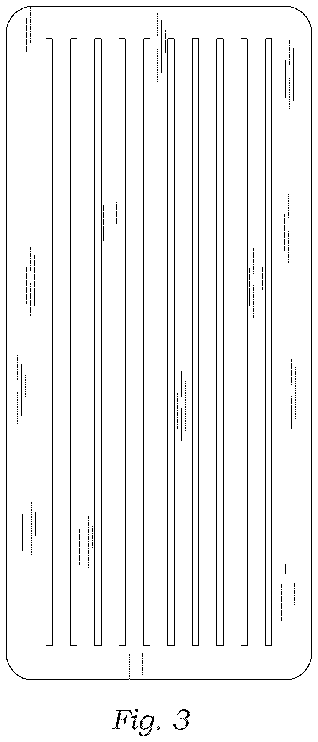 Patent USD1000261 Figure 3 – Furniture floor protector