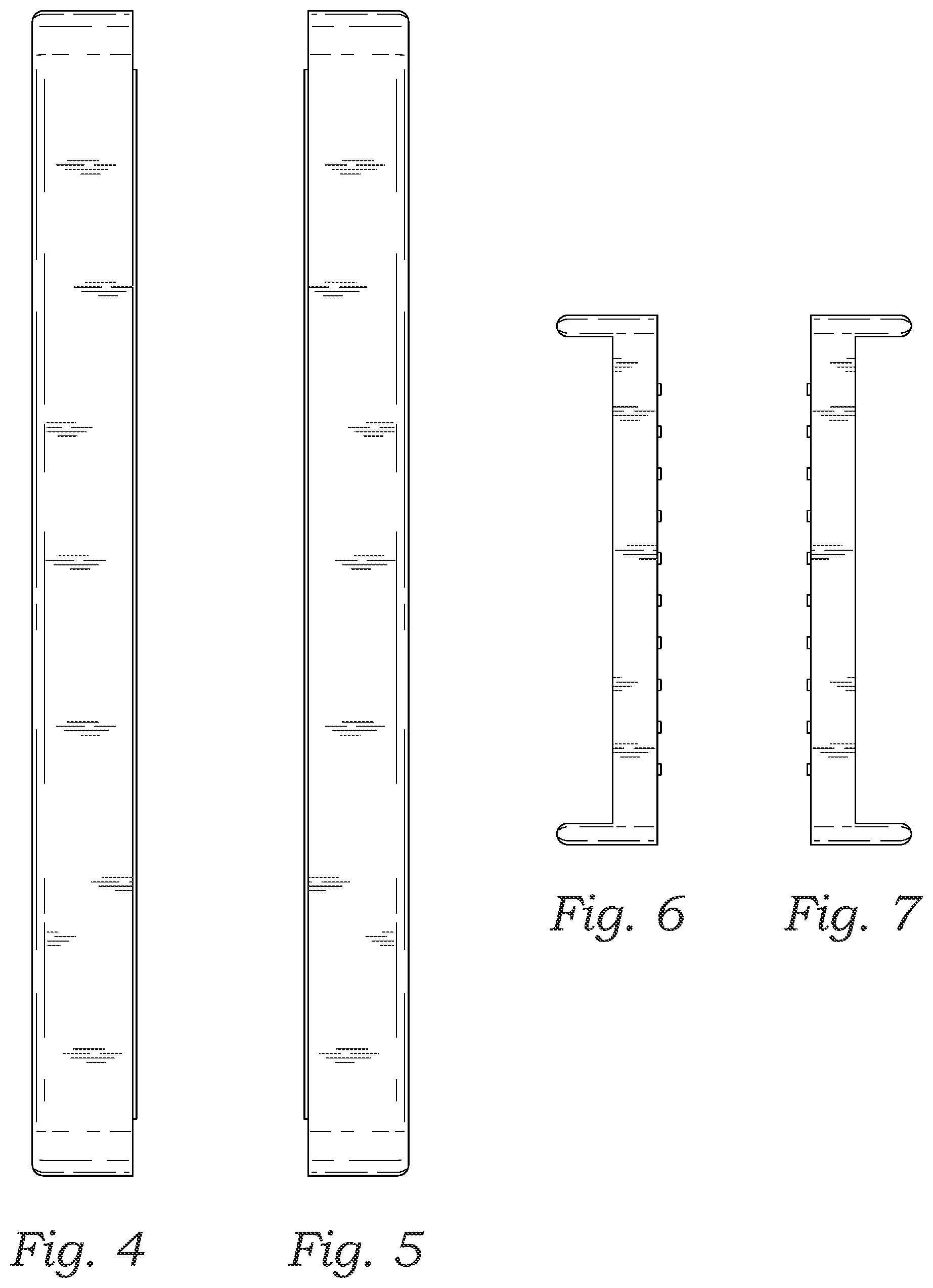 Patent USD1000261 Figure 4 – Furniture floor protector