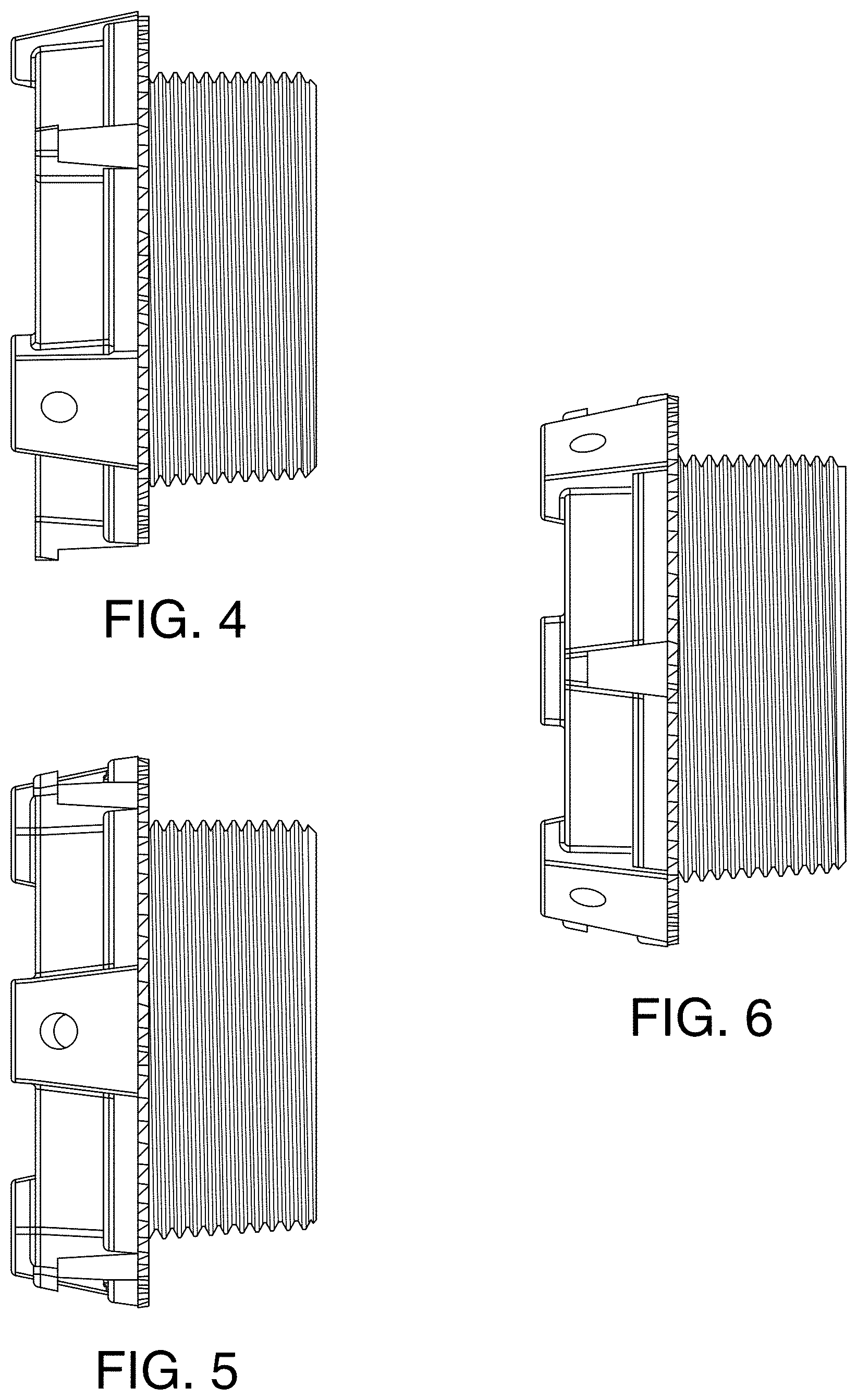 Patent USD1000264 Figure 3 – Conduit nipple grounding bushing