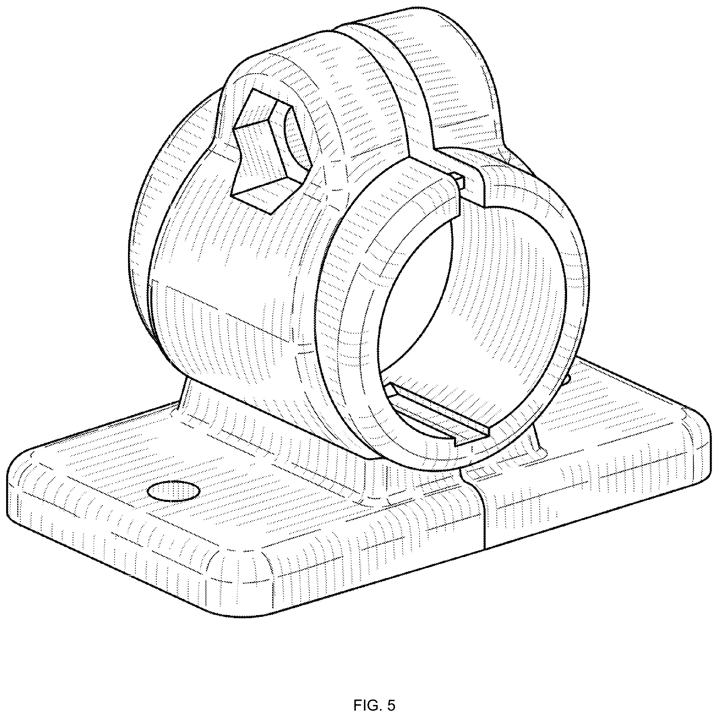 Patent USD1000265 Figure 5 – Clamp