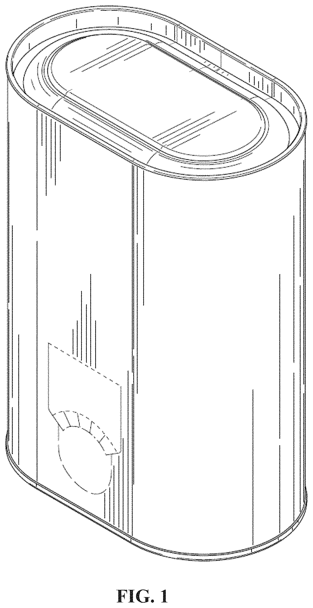 Patent USD1000266 — Beverage cartridge — Figure 1