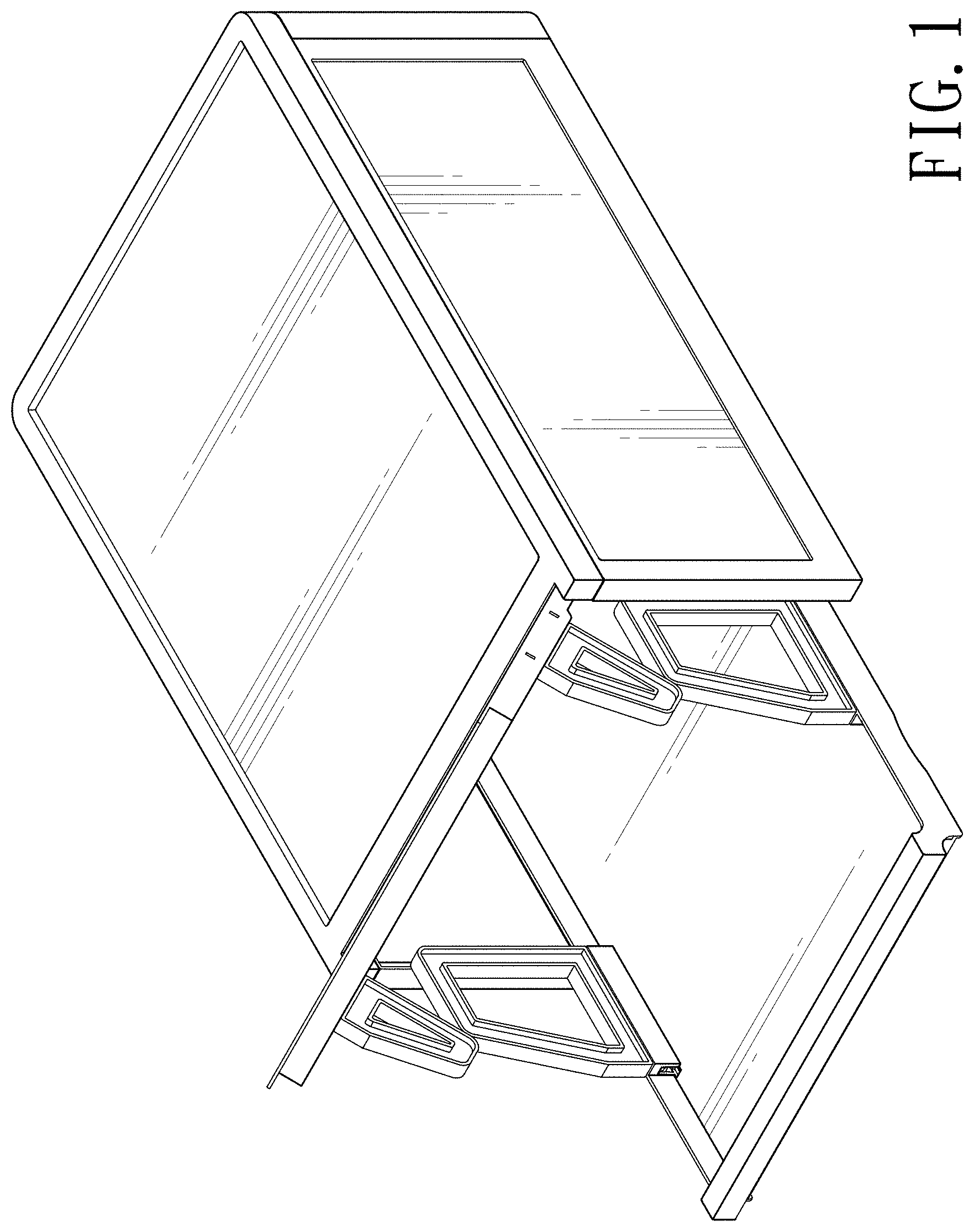 Patent USD1000267 Figure 1 – Container