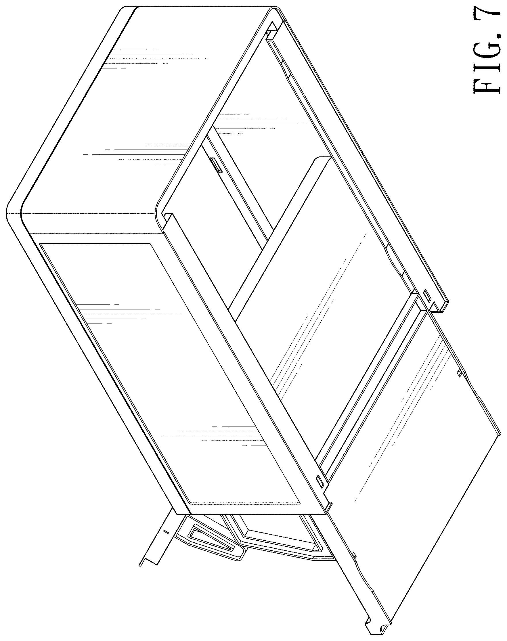 Patent USD1000267 Figure 7 – Container
