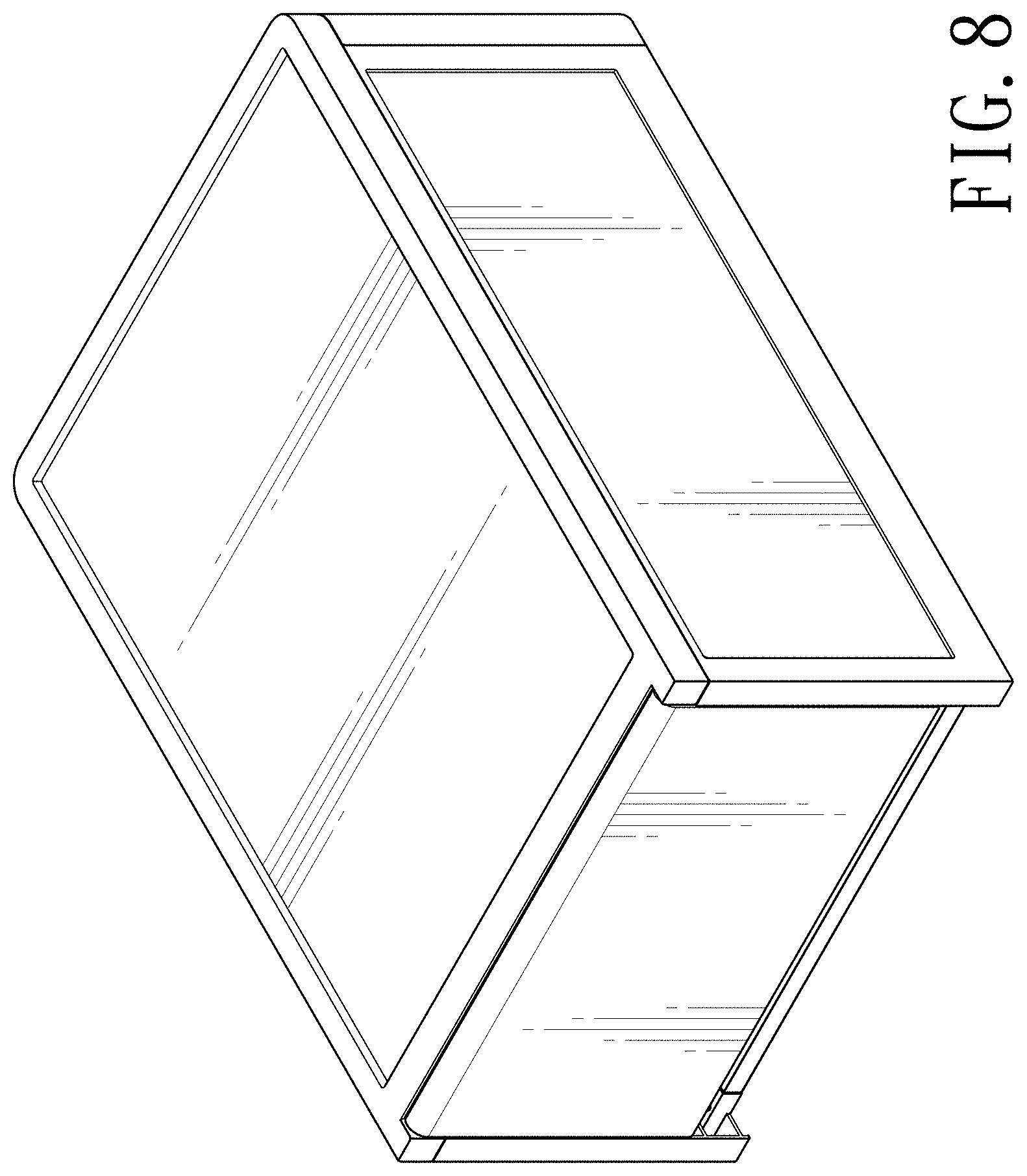 Patent USD1000267 Figure 8 – Container