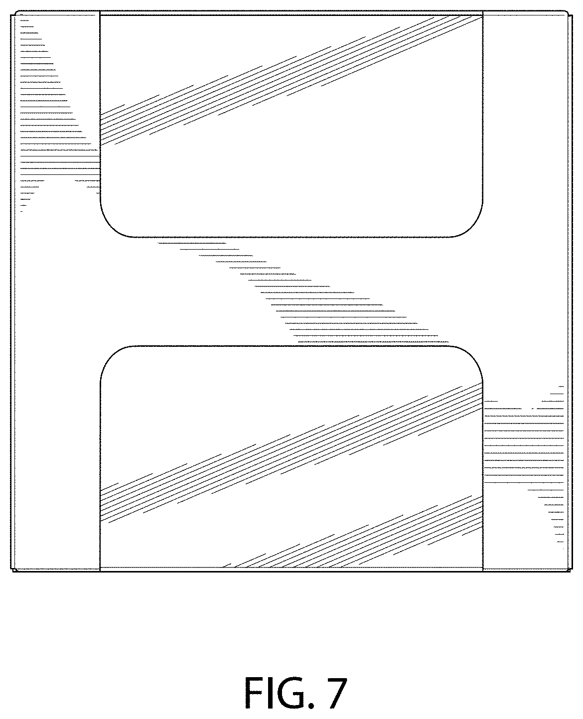 Patent USD1000269 Figure 6 – Closeable container