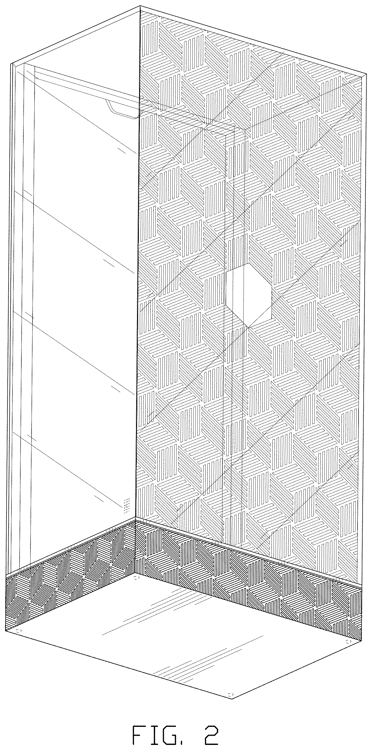 Patent USD1000271 Figure 2 – Display box