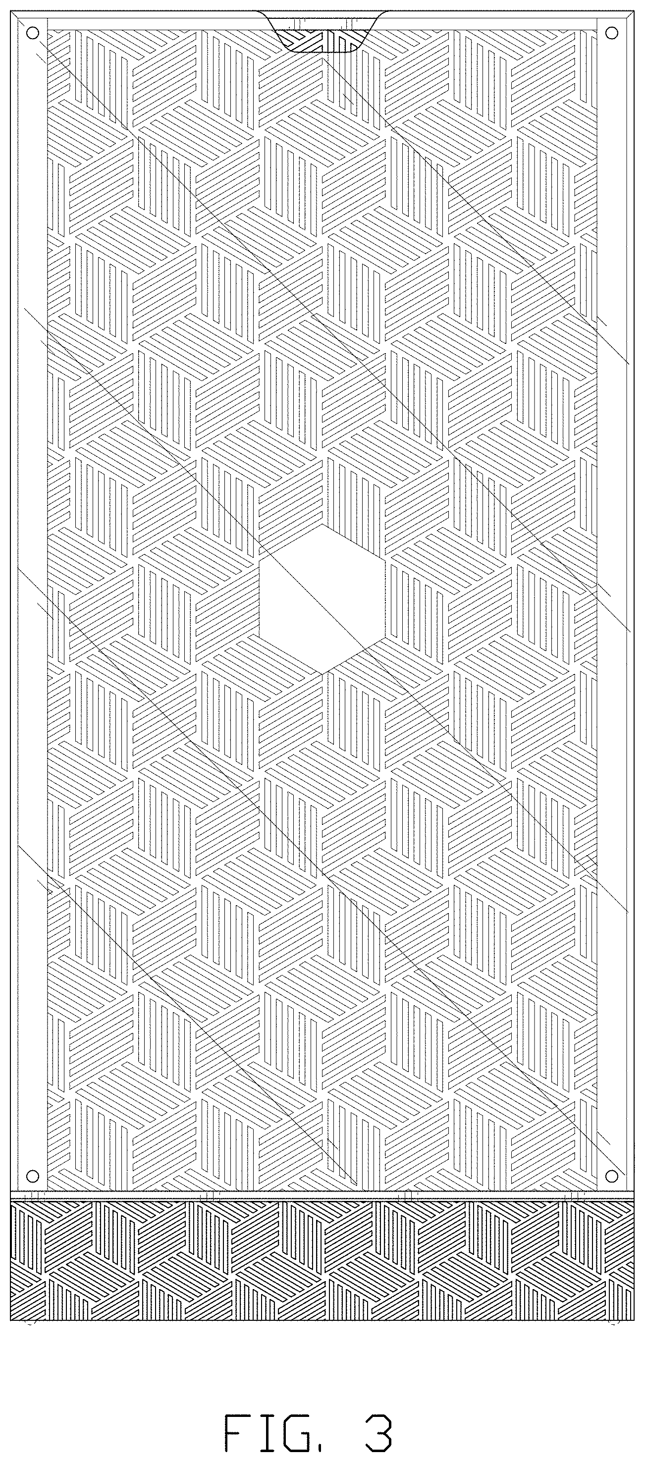 Patent USD1000271 Figure 3 – Display box