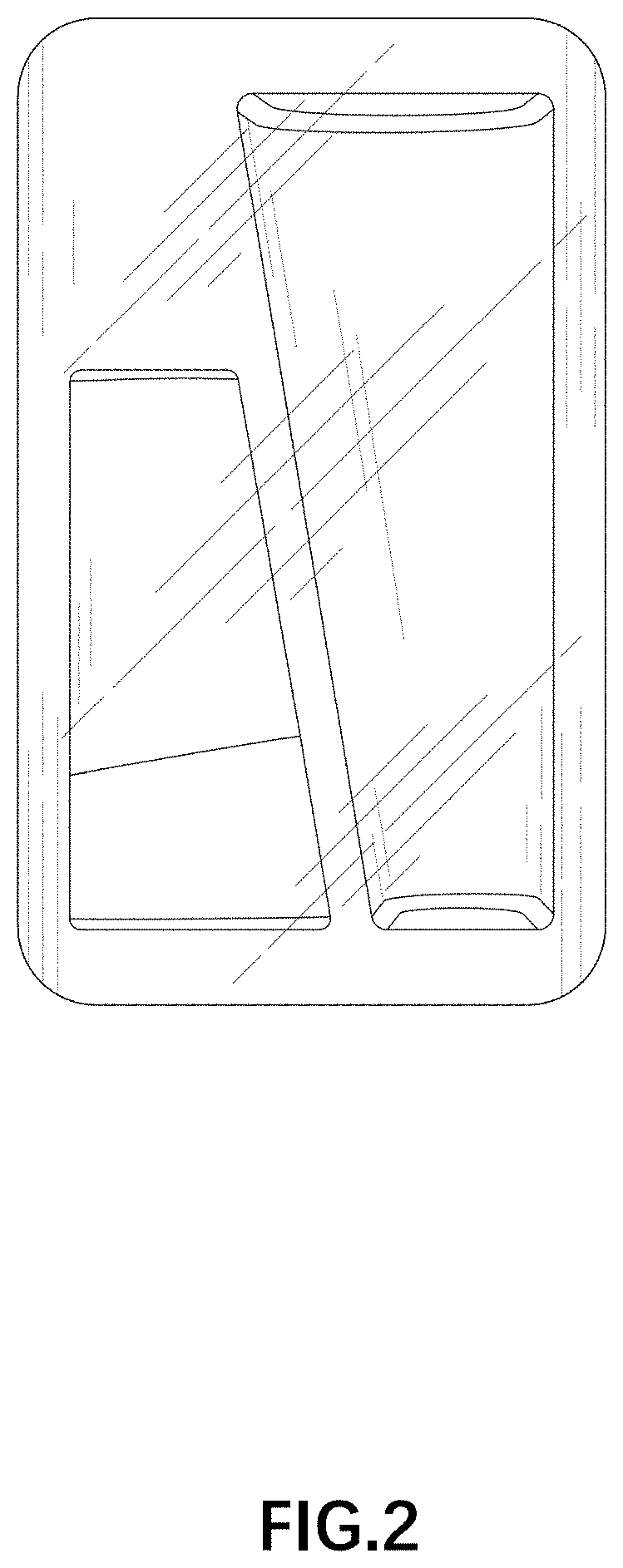 Patent USD1000272 Figure 2 – Package box