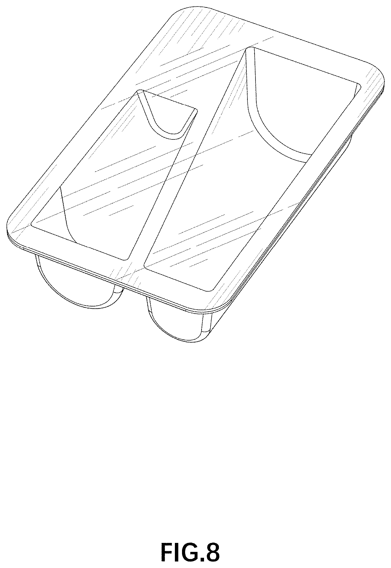 Patent USD1000272 Figure 8 – Package box