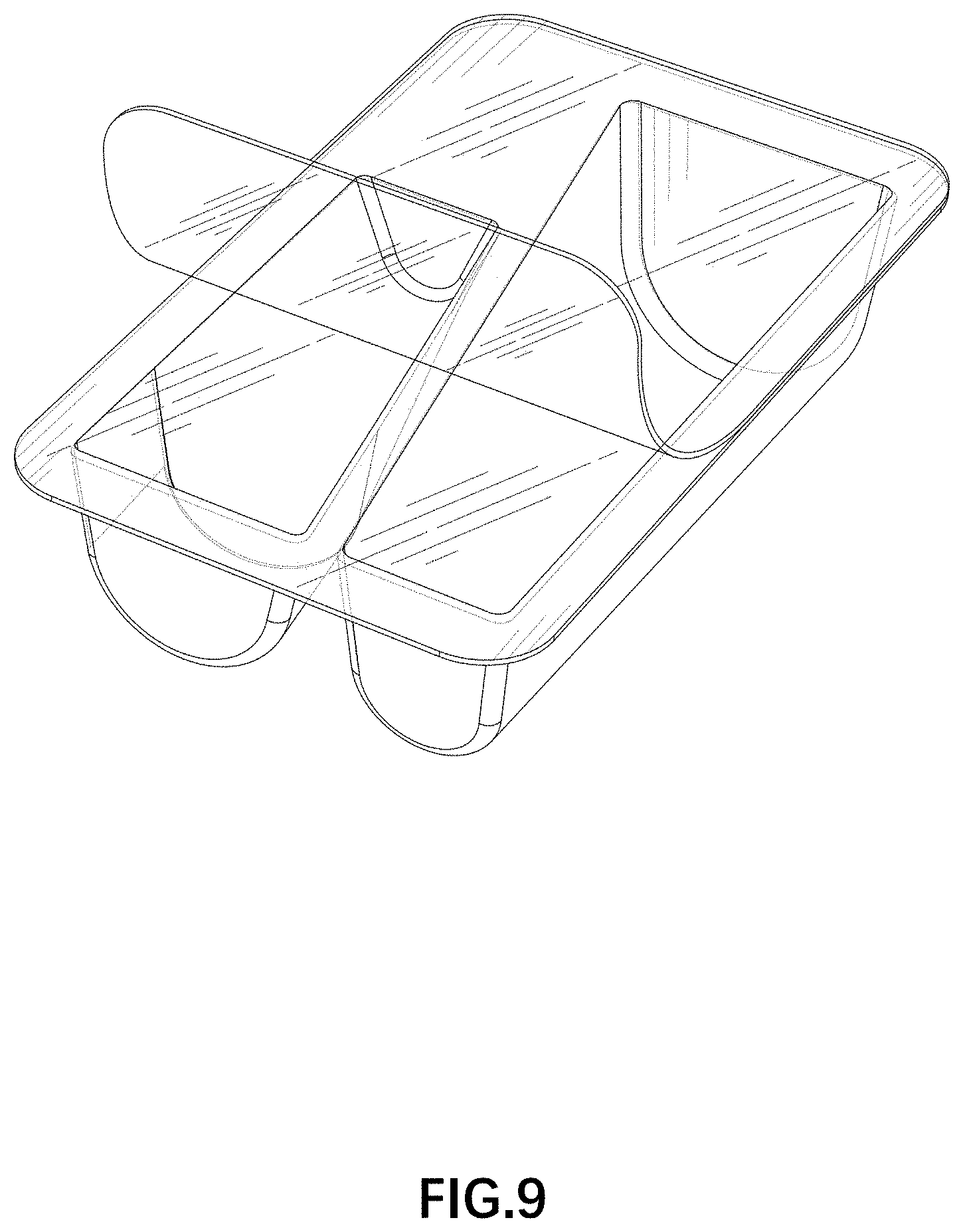 Patent USD1000272 Figure 9 – Package box