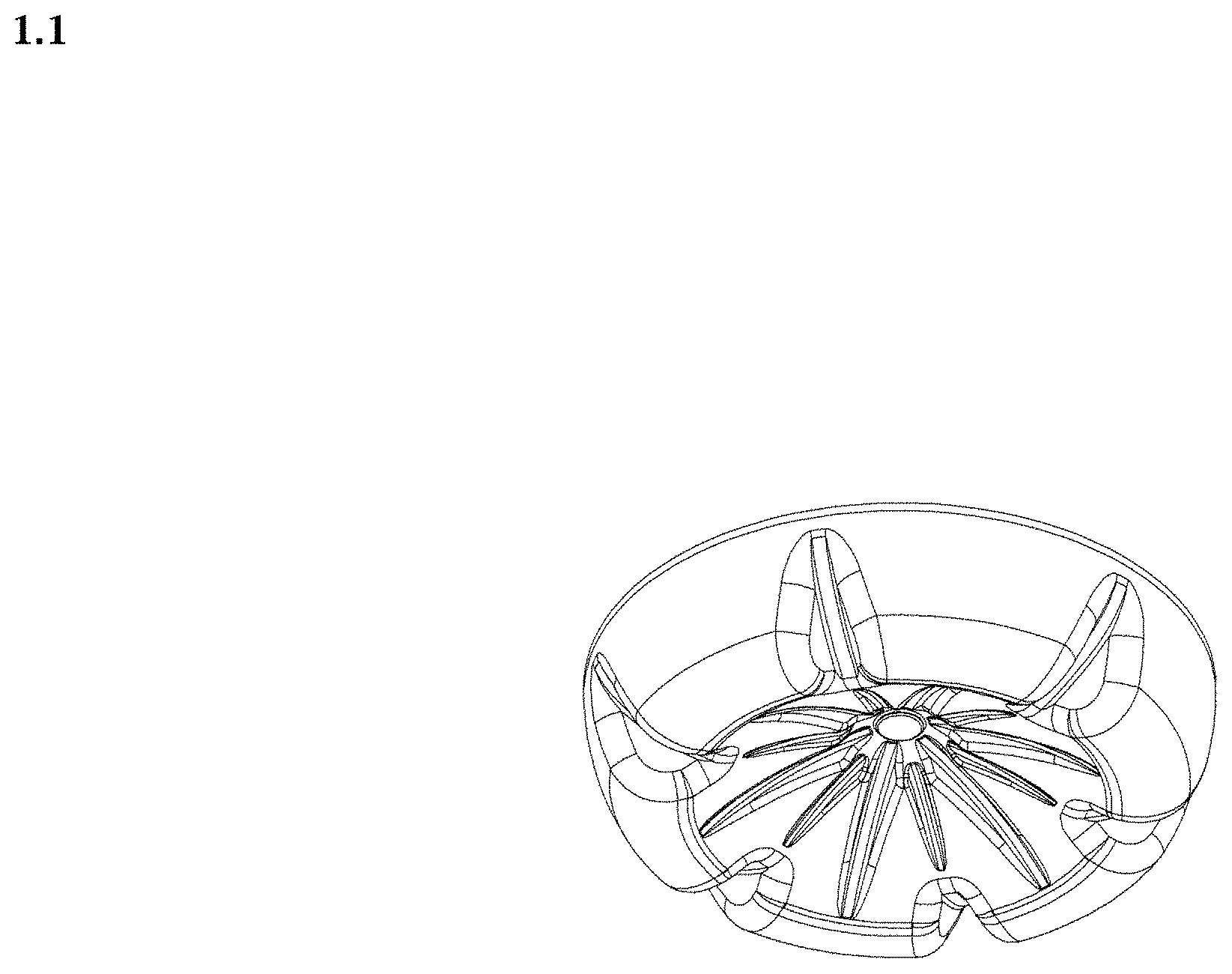 Patent USD1000274 Figure 1 – Bottle base